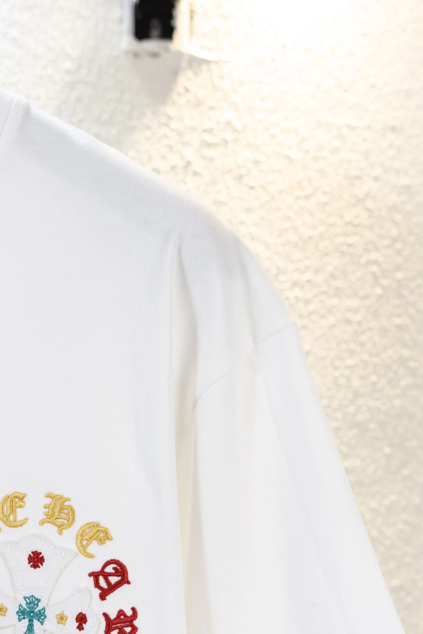 Embroidered Logo Cotton T-Shirt D13011558 — view 7