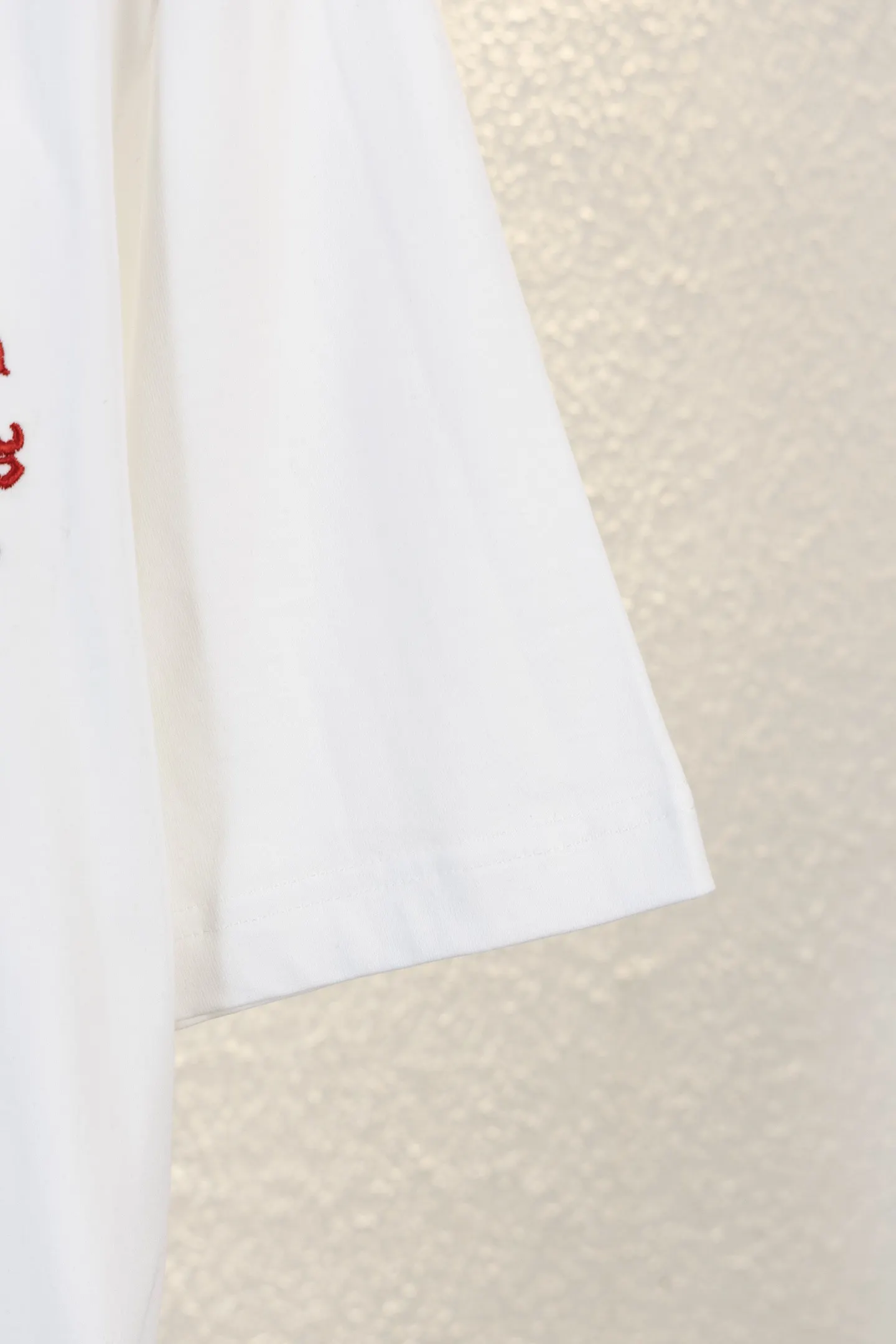 Embroidered Logo Cotton T-Shirt D13011558 — view 8