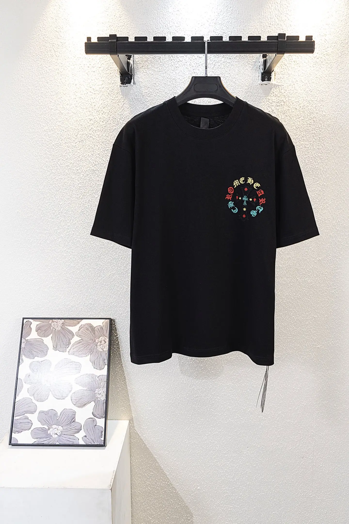 Embroidered Logo Cotton T-Shirt D13011559