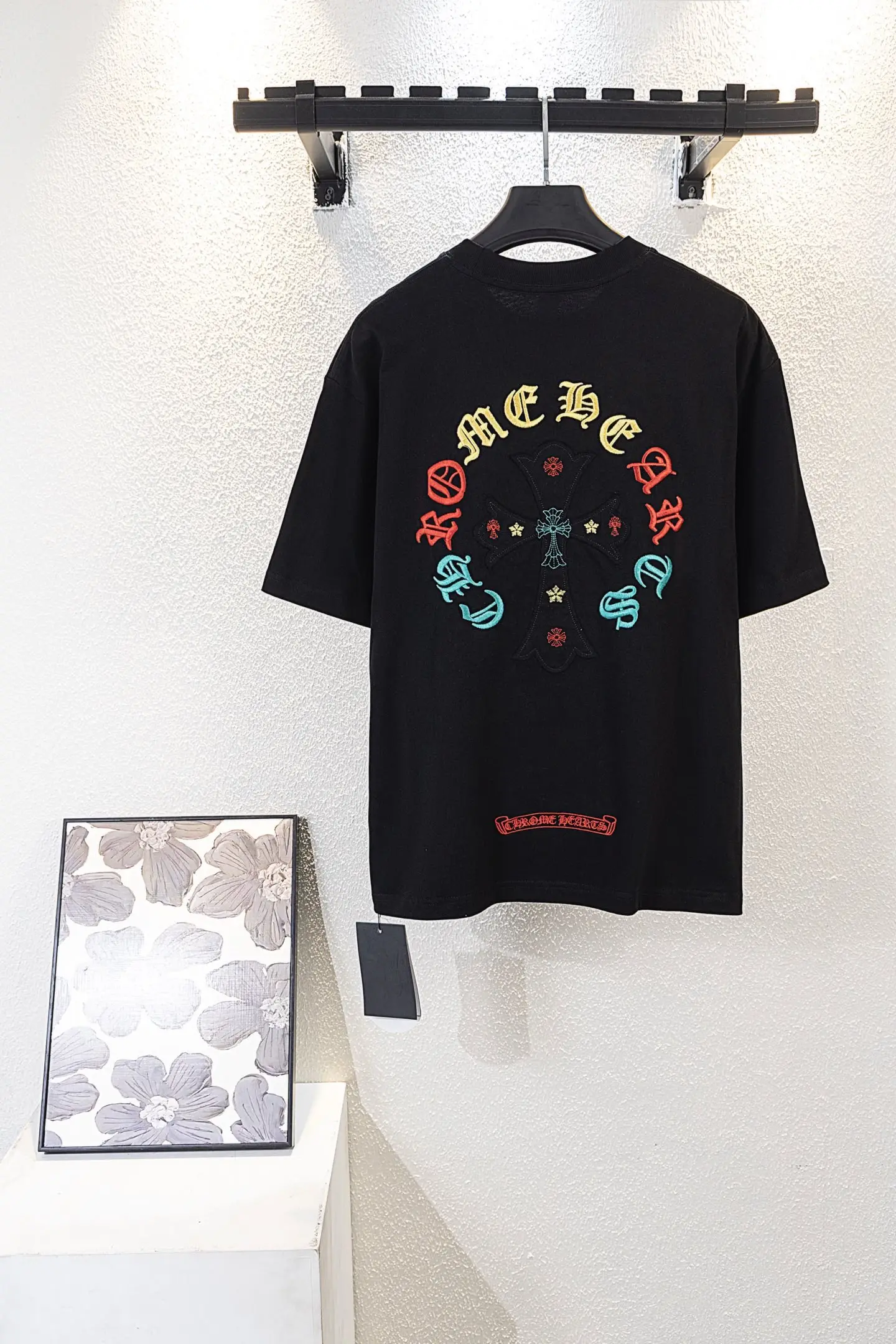 Embroidered Logo Cotton T-Shirt D13011559 — view 2
