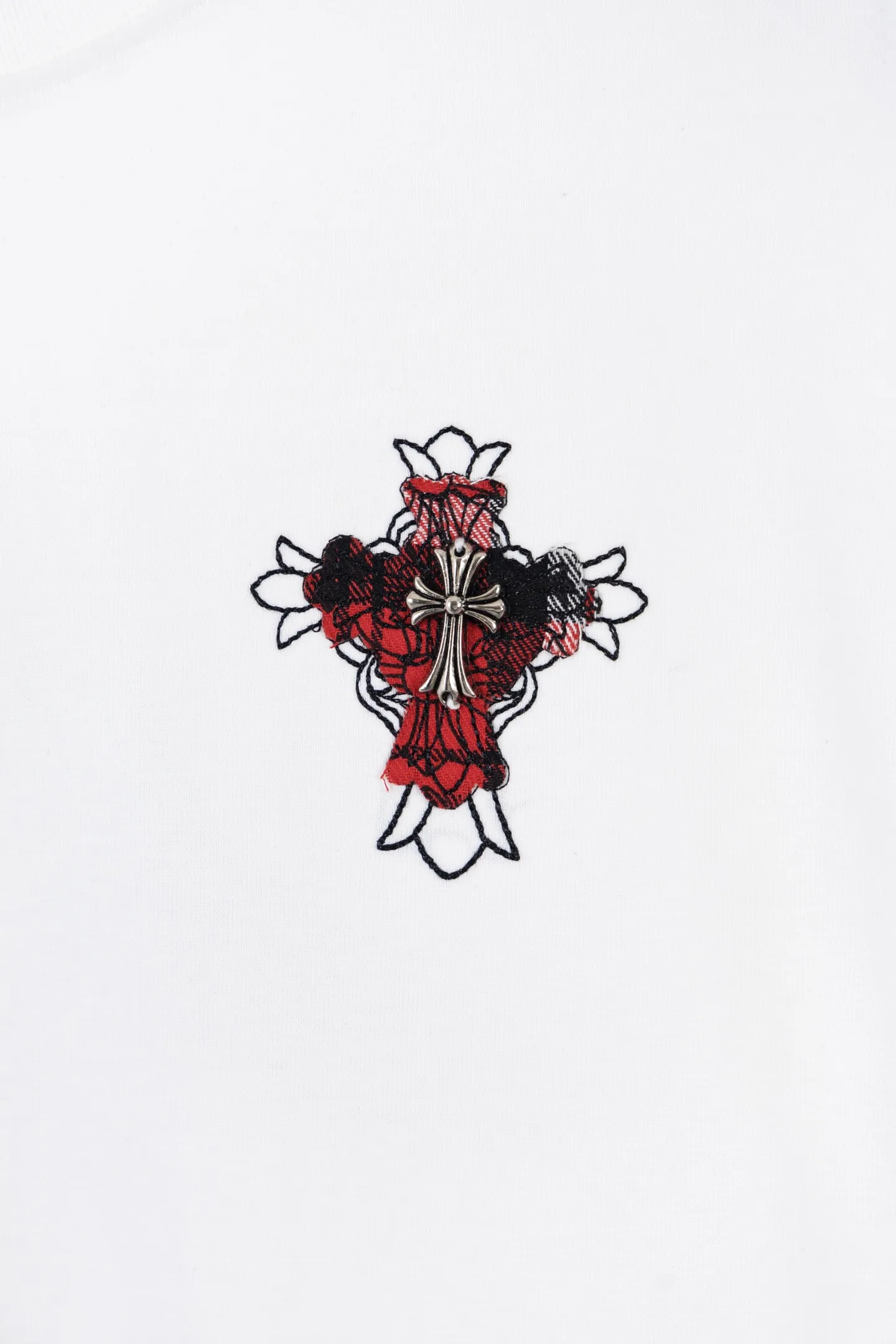 Embroidered Cotton Jersey T-Shirt D13011568 — view 4