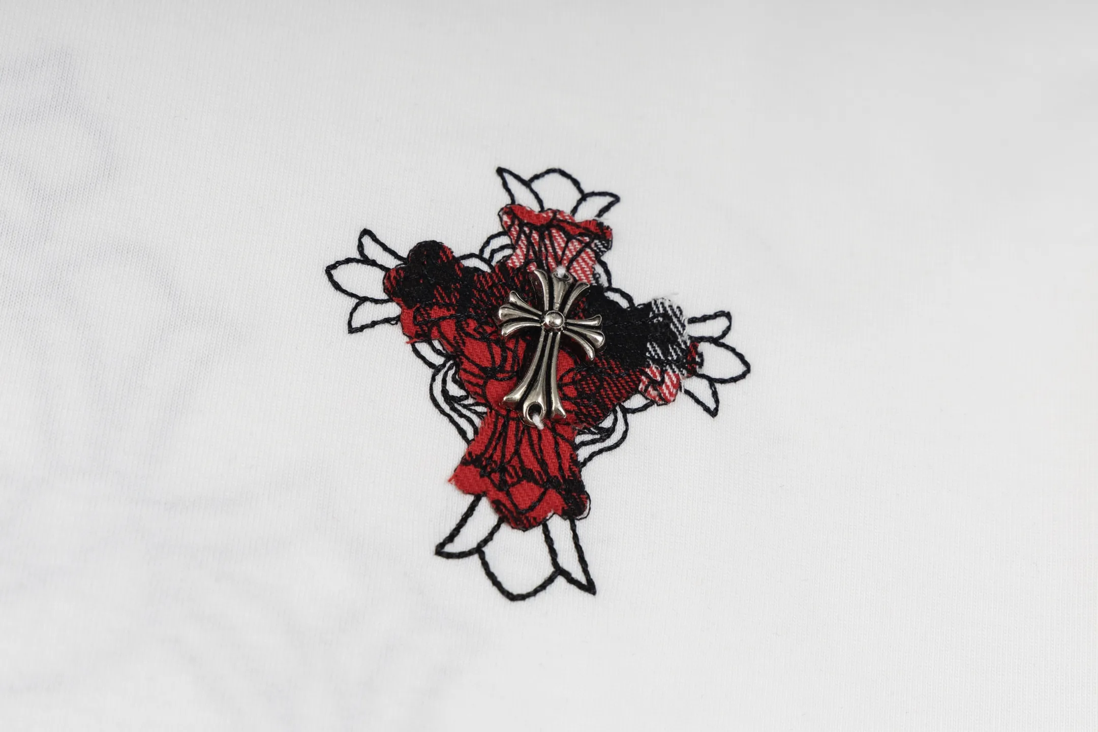 Embroidered Cotton Jersey T-Shirt D13011568 — view 5
