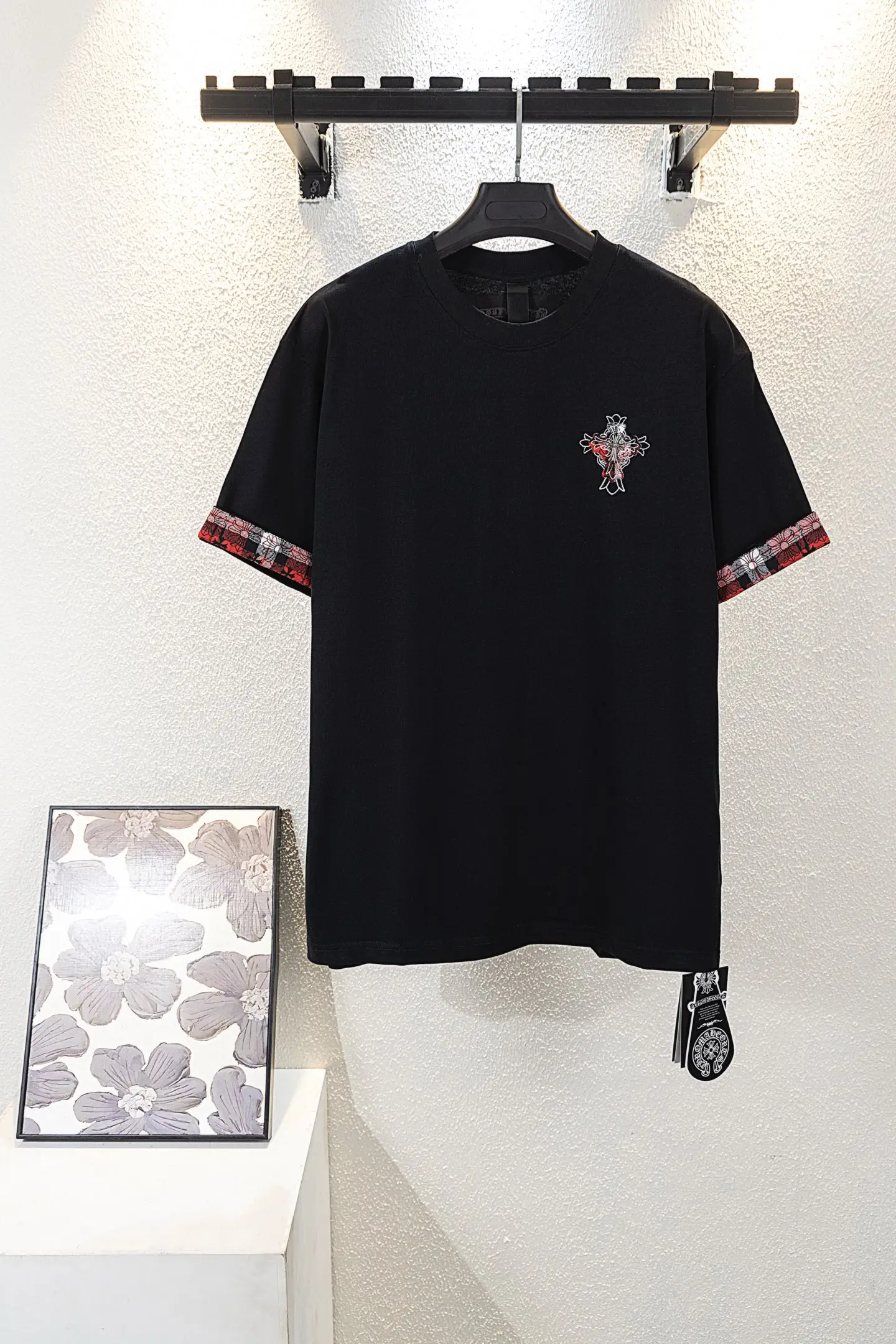 Appliqué Heavyweight Cotton T-Shirt D13011569