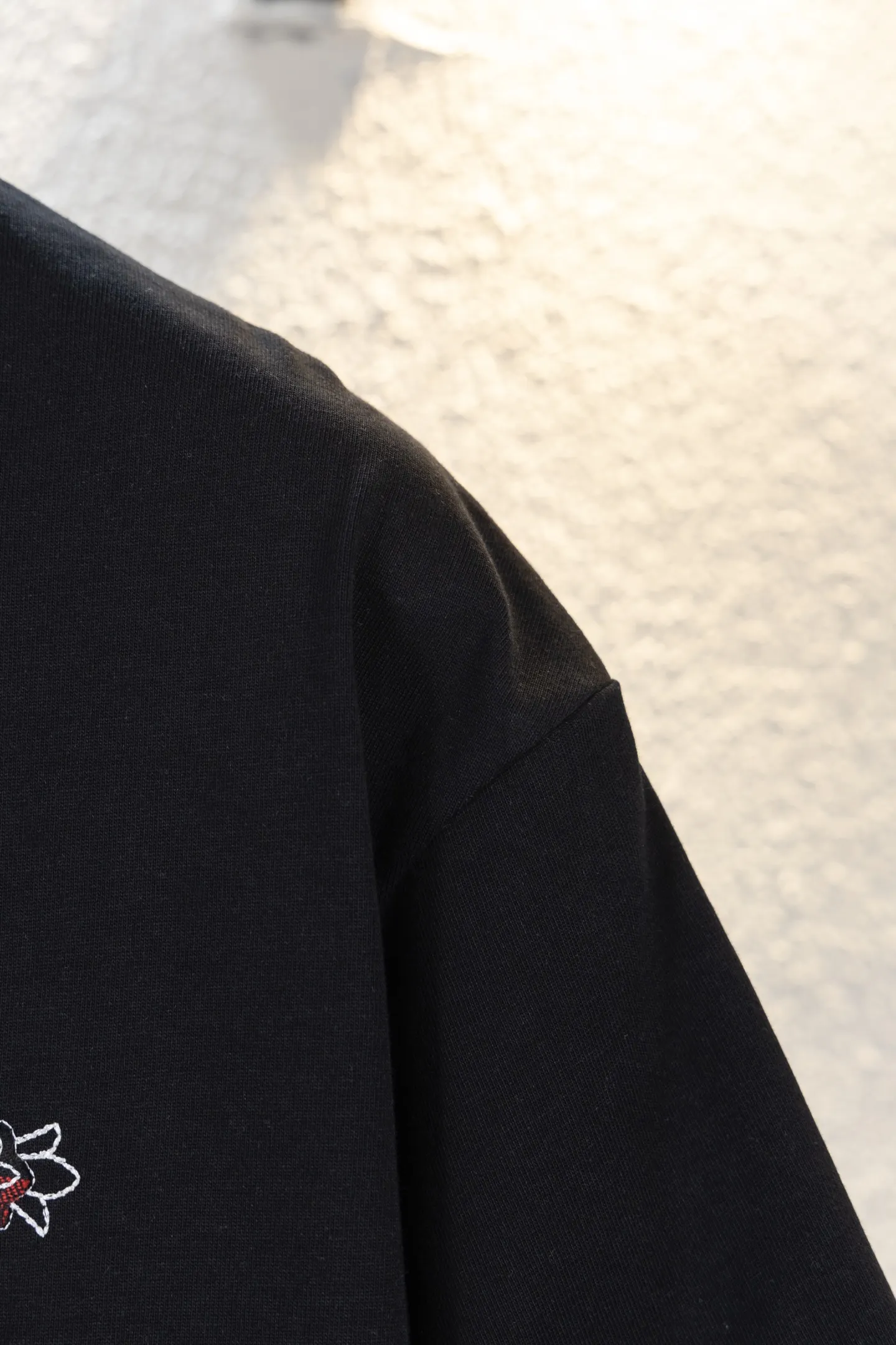 Appliqué Heavyweight Cotton T-Shirt D13011569 — view 8