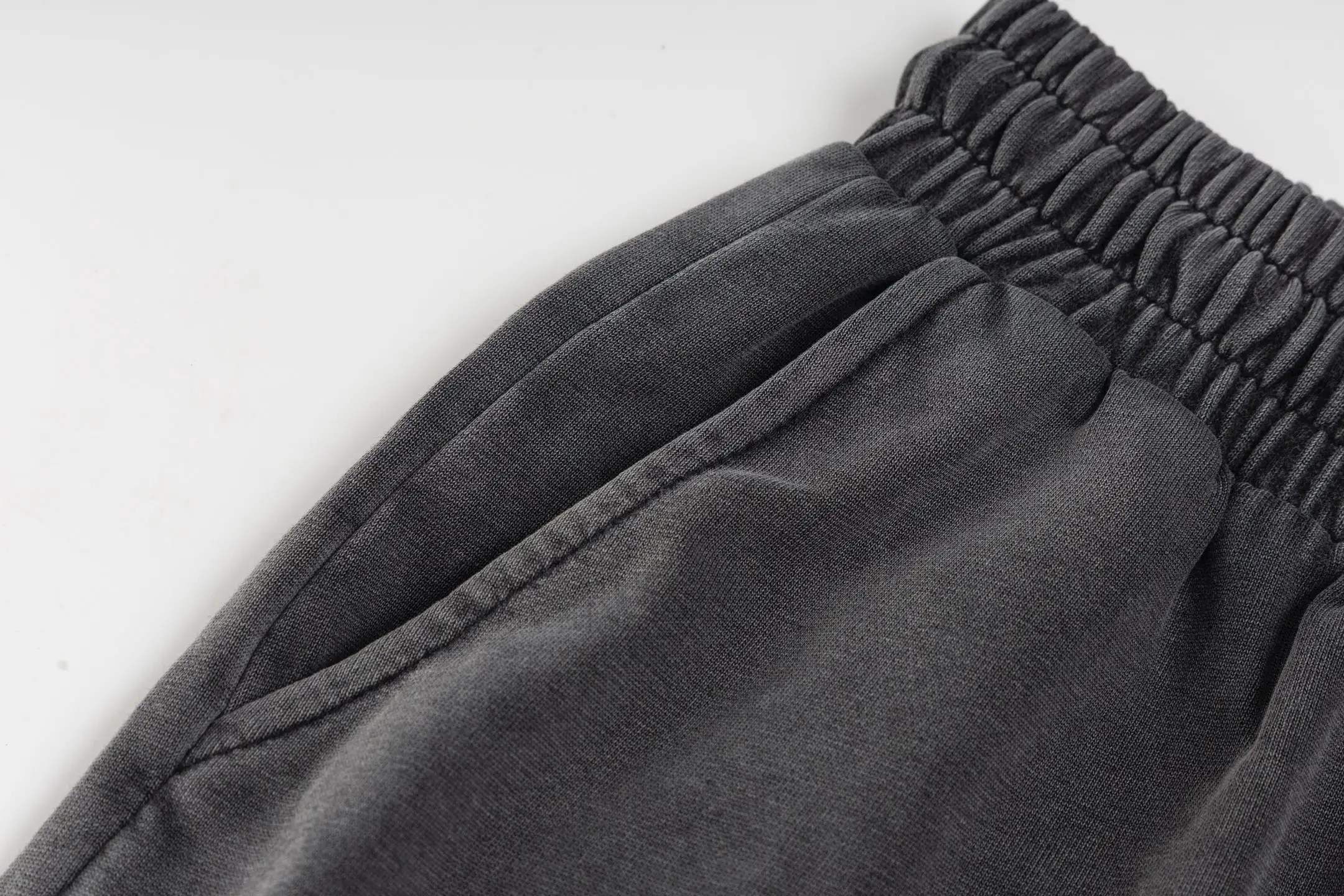 Logo-Embroidered Washed Cotton Shorts D13012632 — view 9