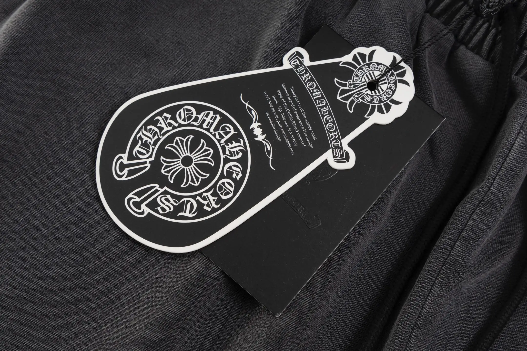 Logo-Embroidered Washed Cotton Shorts D13012632 — view 10