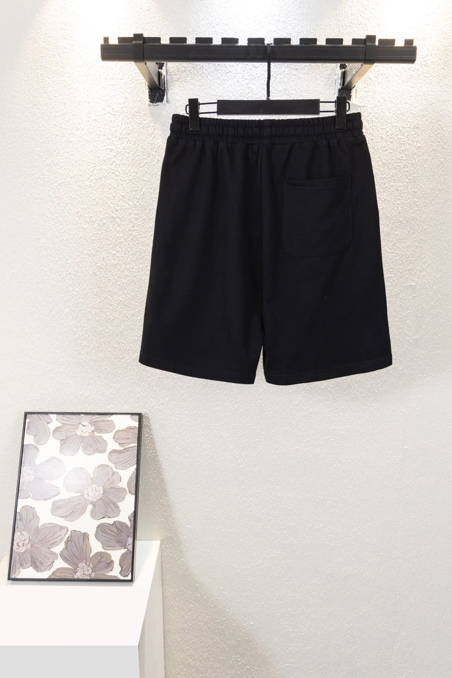 Logo-Appliqué Cotton Jersey Shorts D13012615 — view 2