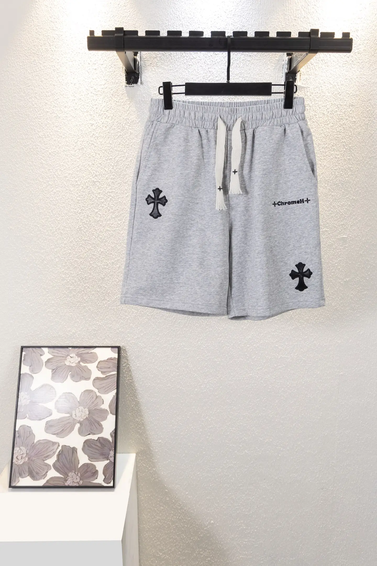 Logo-Appliqué Cotton-Jersey Shorts D13012616