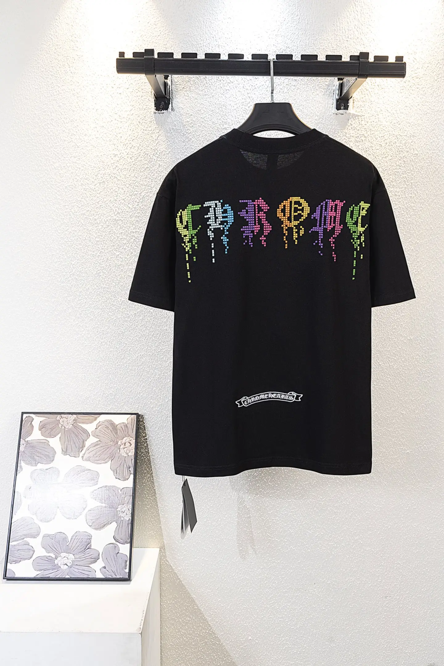 Mosaic Embroidered Cotton T-Shirt D13312604 — view 2