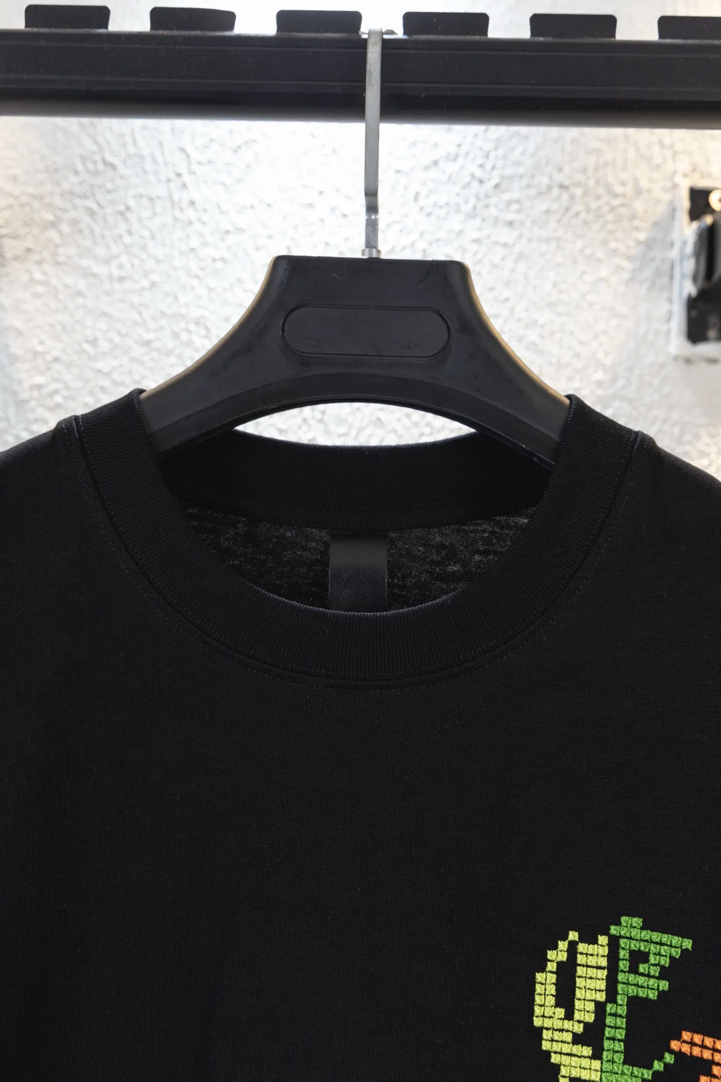Mosaic Embroidered Cotton T-Shirt D13312604 — view 3