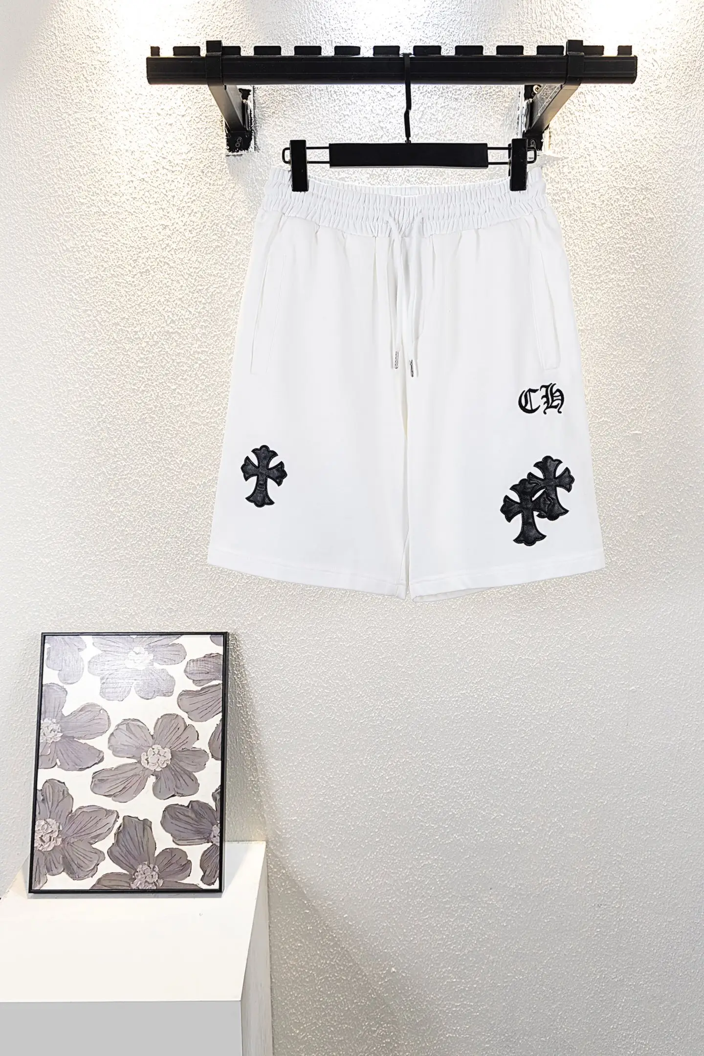 Logo-Embroidered Cotton-Jersey Shorts D13312610