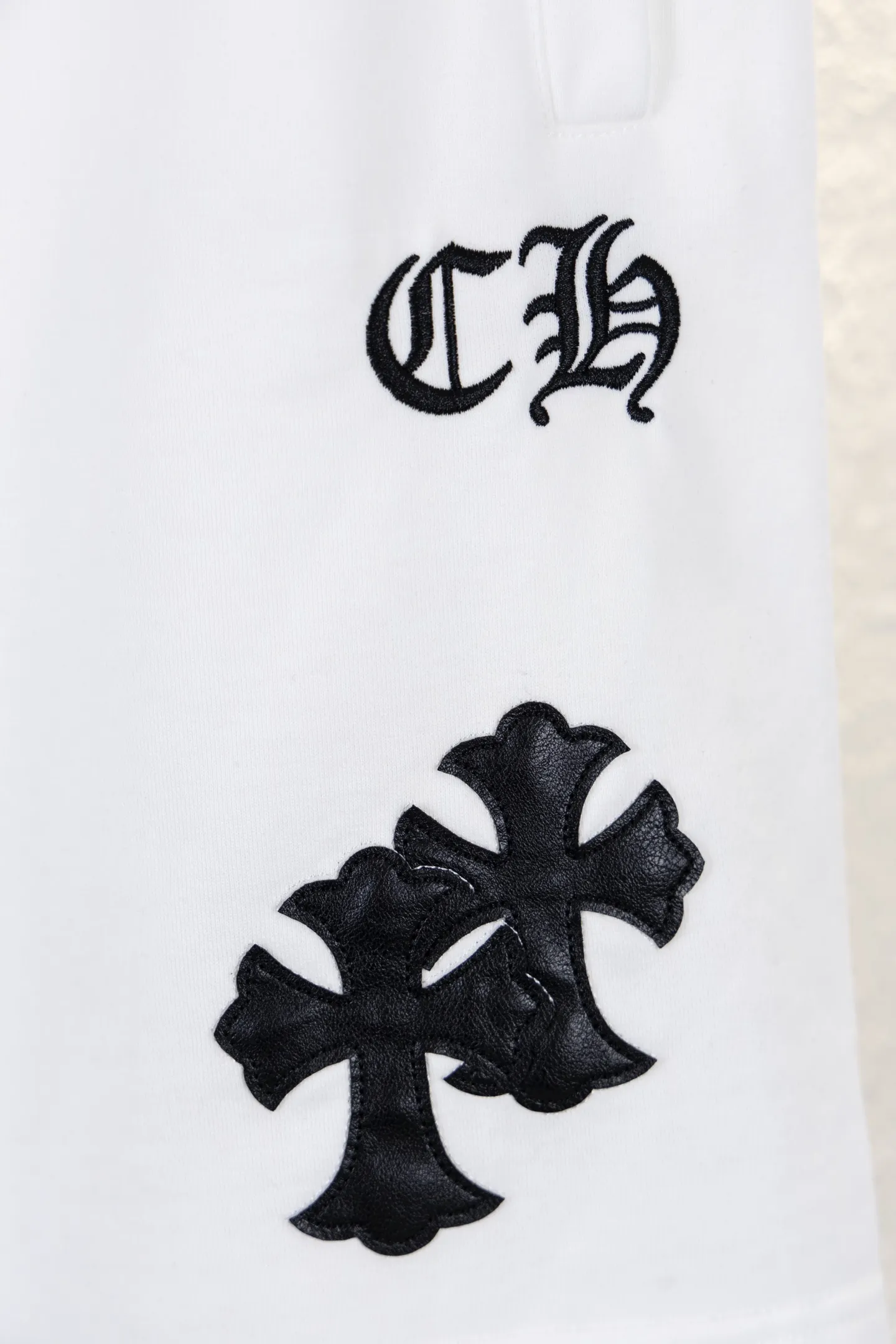 Logo-Embroidered Cotton-Jersey Shorts D13312610 — view 5