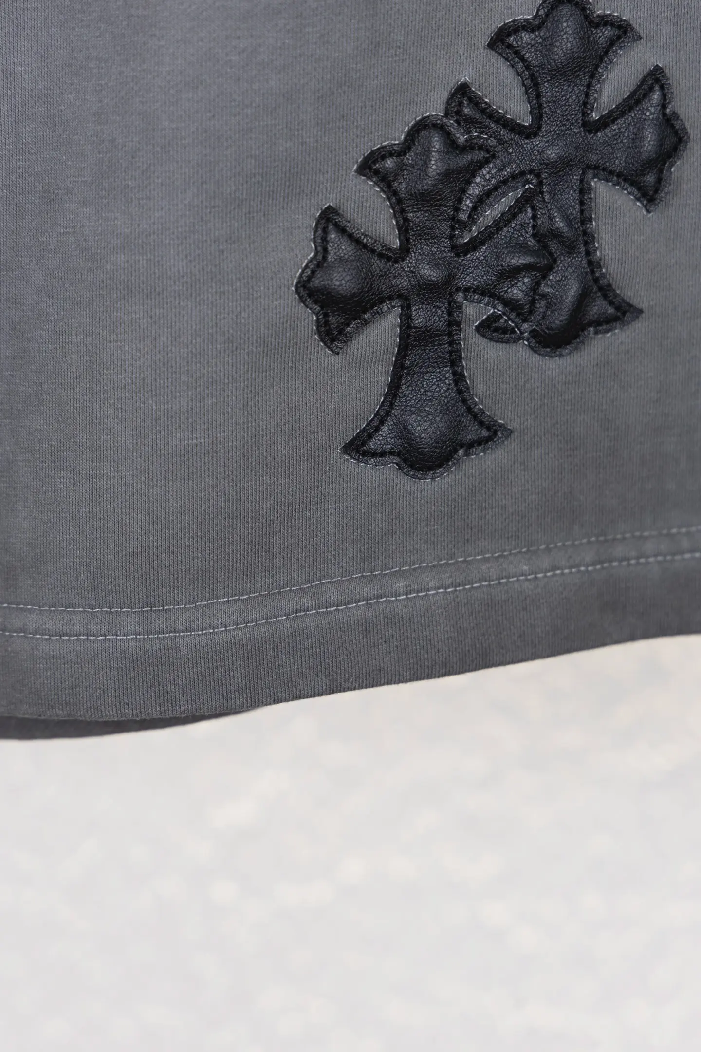 Embroidered Logo Cotton-Jersey Shorts D13312609 — view 6