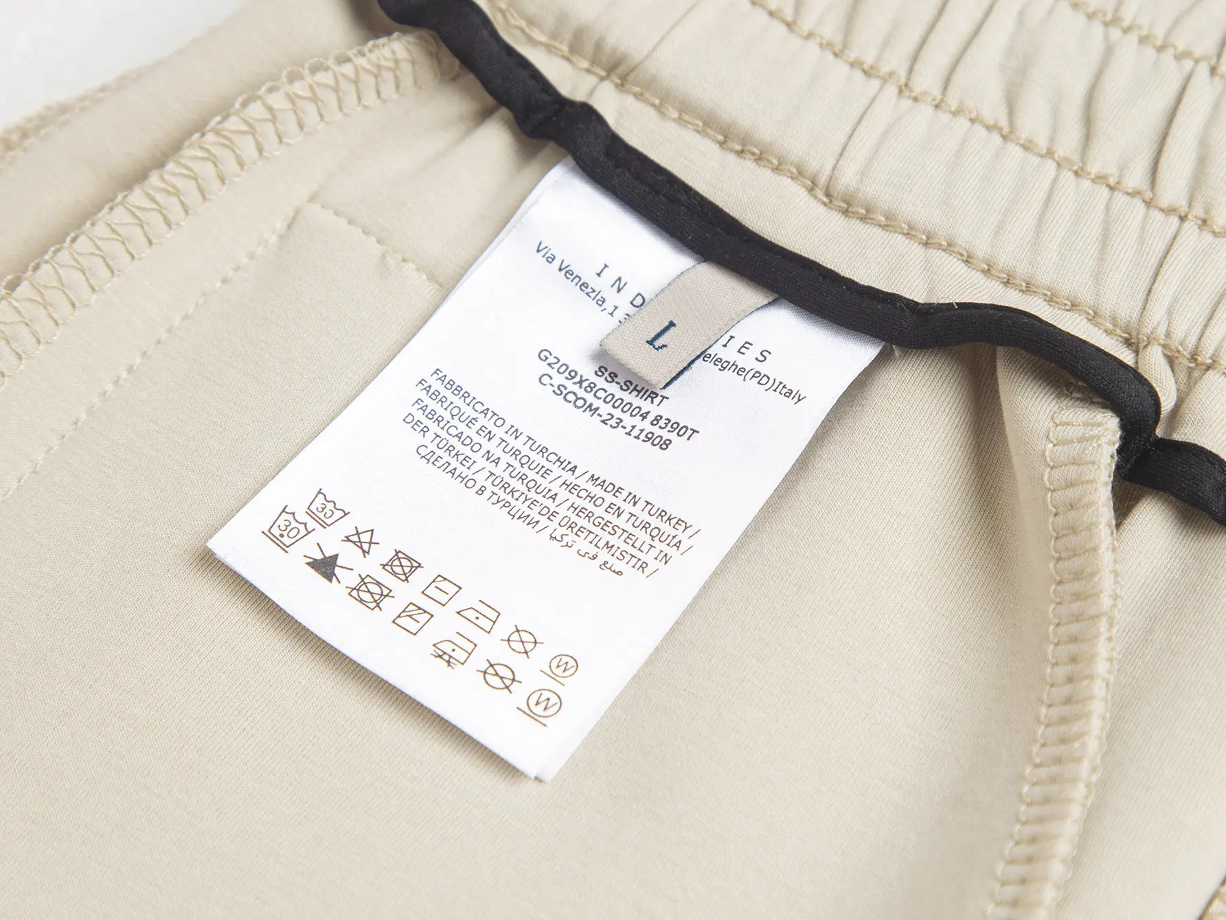 Logo-Patch Cotton-Blend Jersey Shorts D13516181 — view 11