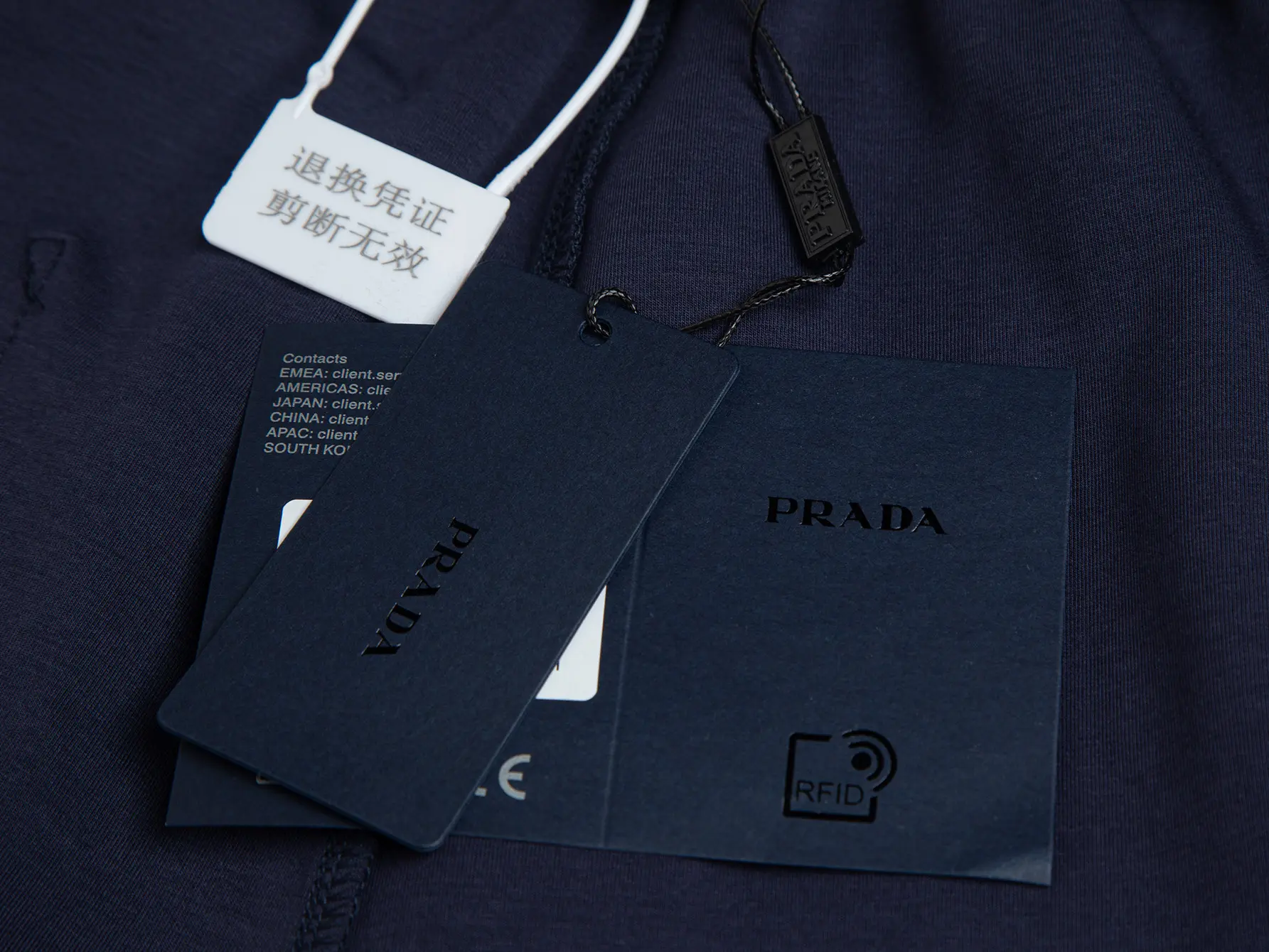 Logo-Embossed Cotton-Blend Shorts D13516216 — view 9