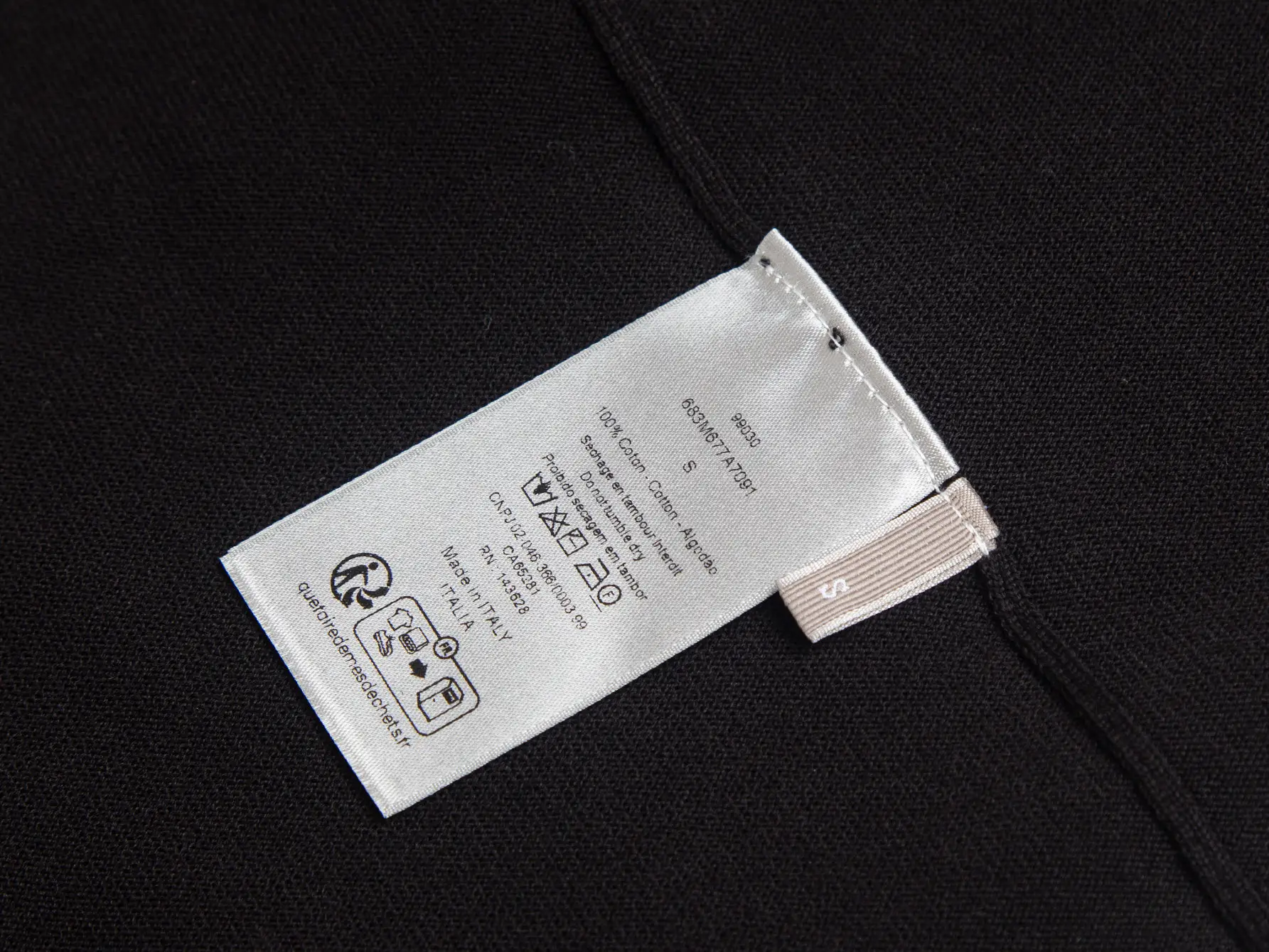 Embroidered Wool-Blend Knit T-Shirt D13516260 — view 7