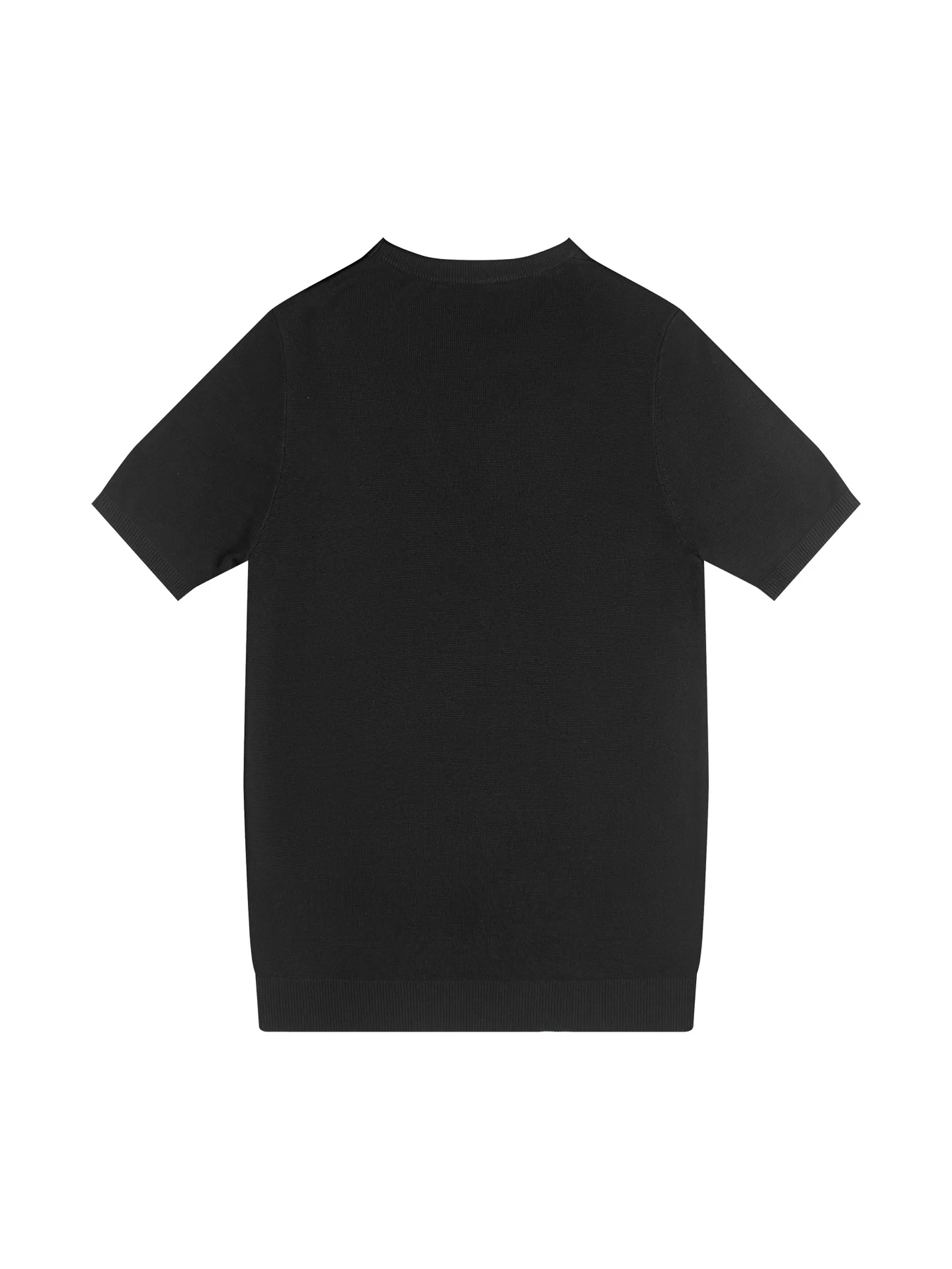 Logo-Embroidered Wool-Blend Knit T-Shirt D13516241 — view 2