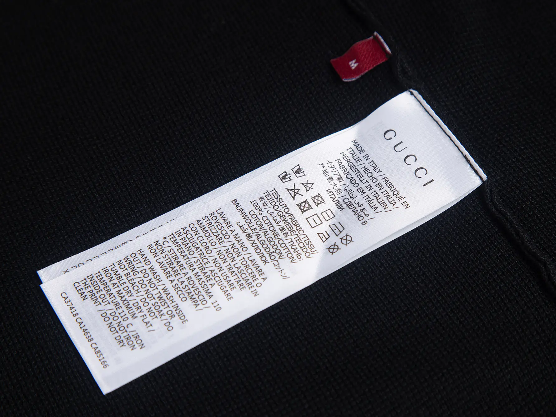 Logo-Embroidered Wool-Blend Knit T-Shirt D13516241 — view 6