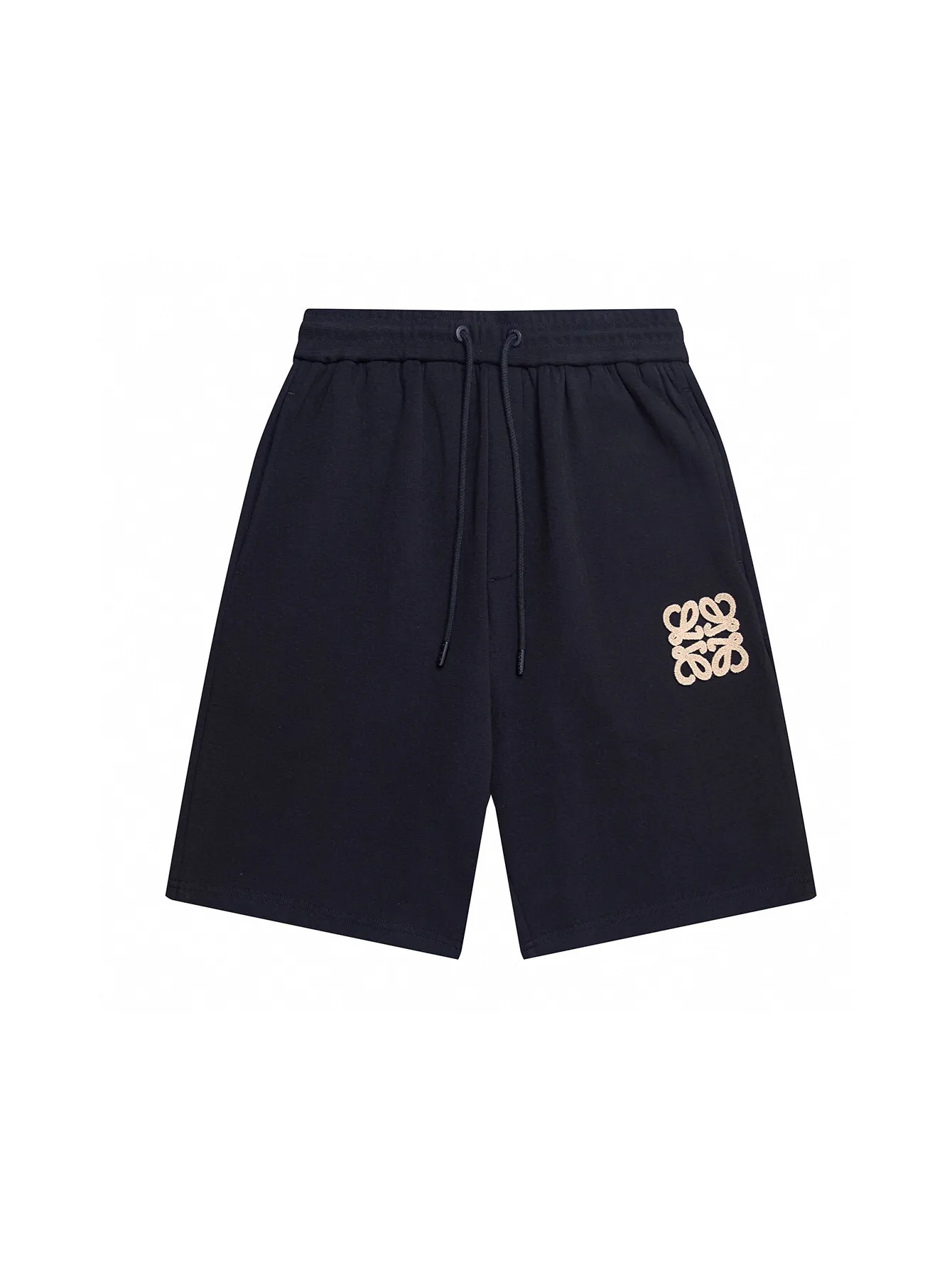 Anagram Embroidered Cotton-Jersey Shorts D13516512