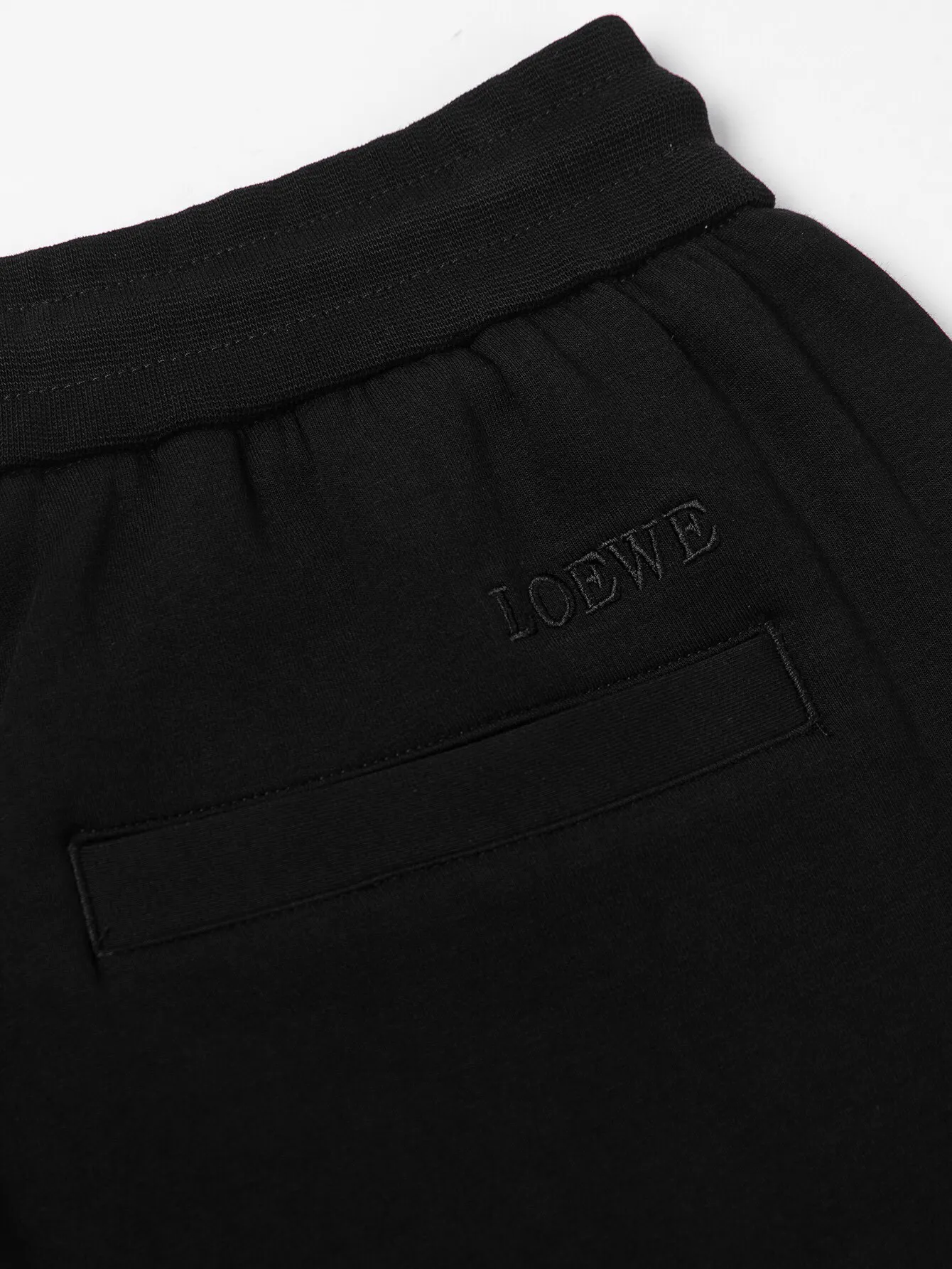 Anagram Embroidered Cotton-Jersey Shorts D13516512 — view 6