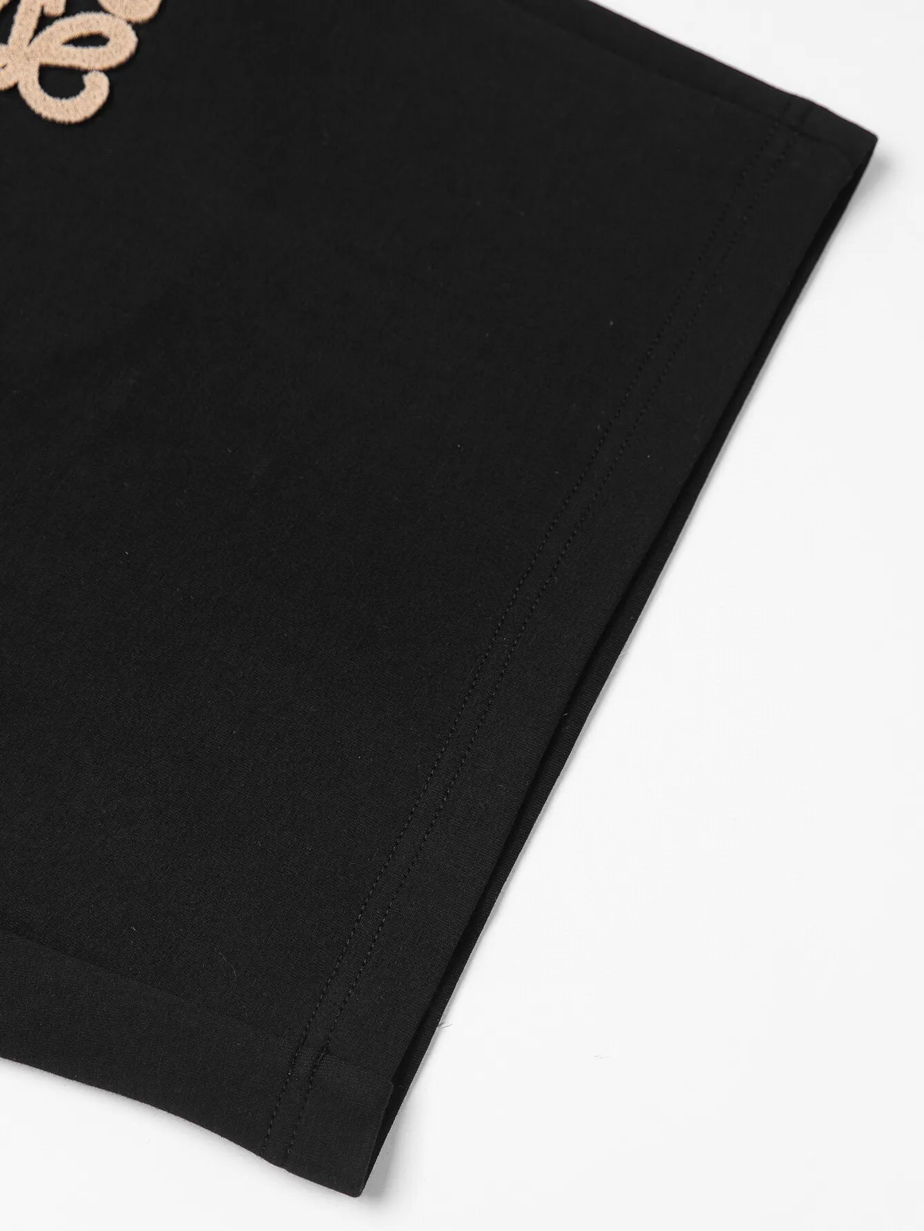 Anagram Embroidered Cotton-Jersey Shorts D13516512 — view 10