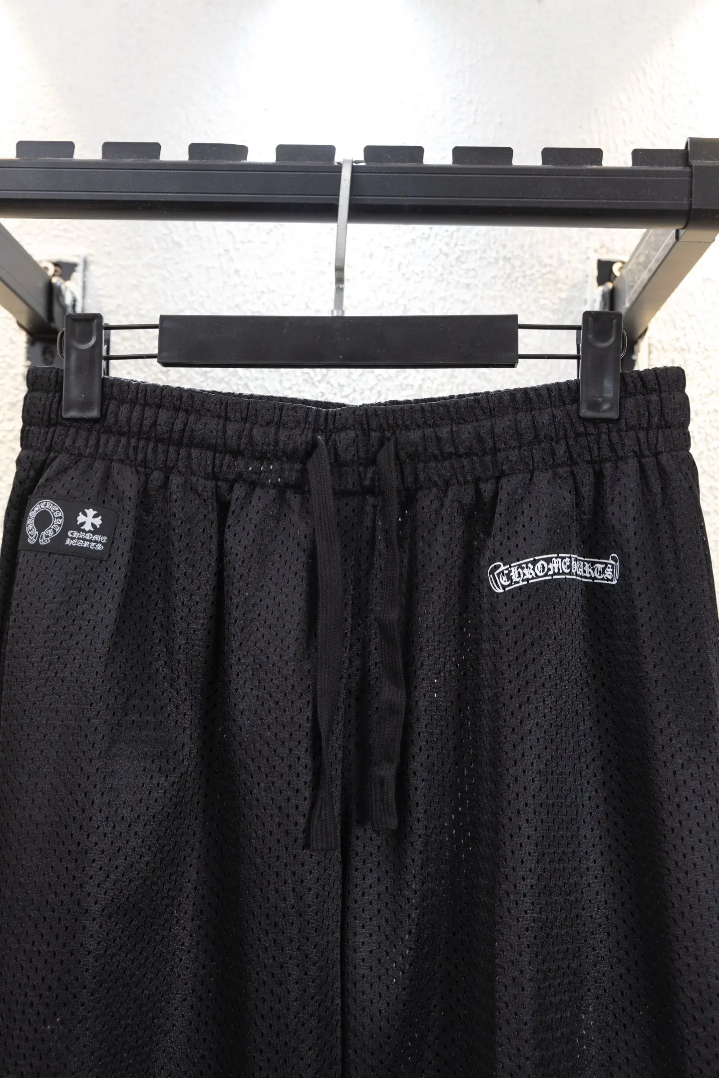 Logo-Print Mesh Wide-Leg Track Pants D13812648 — view 3