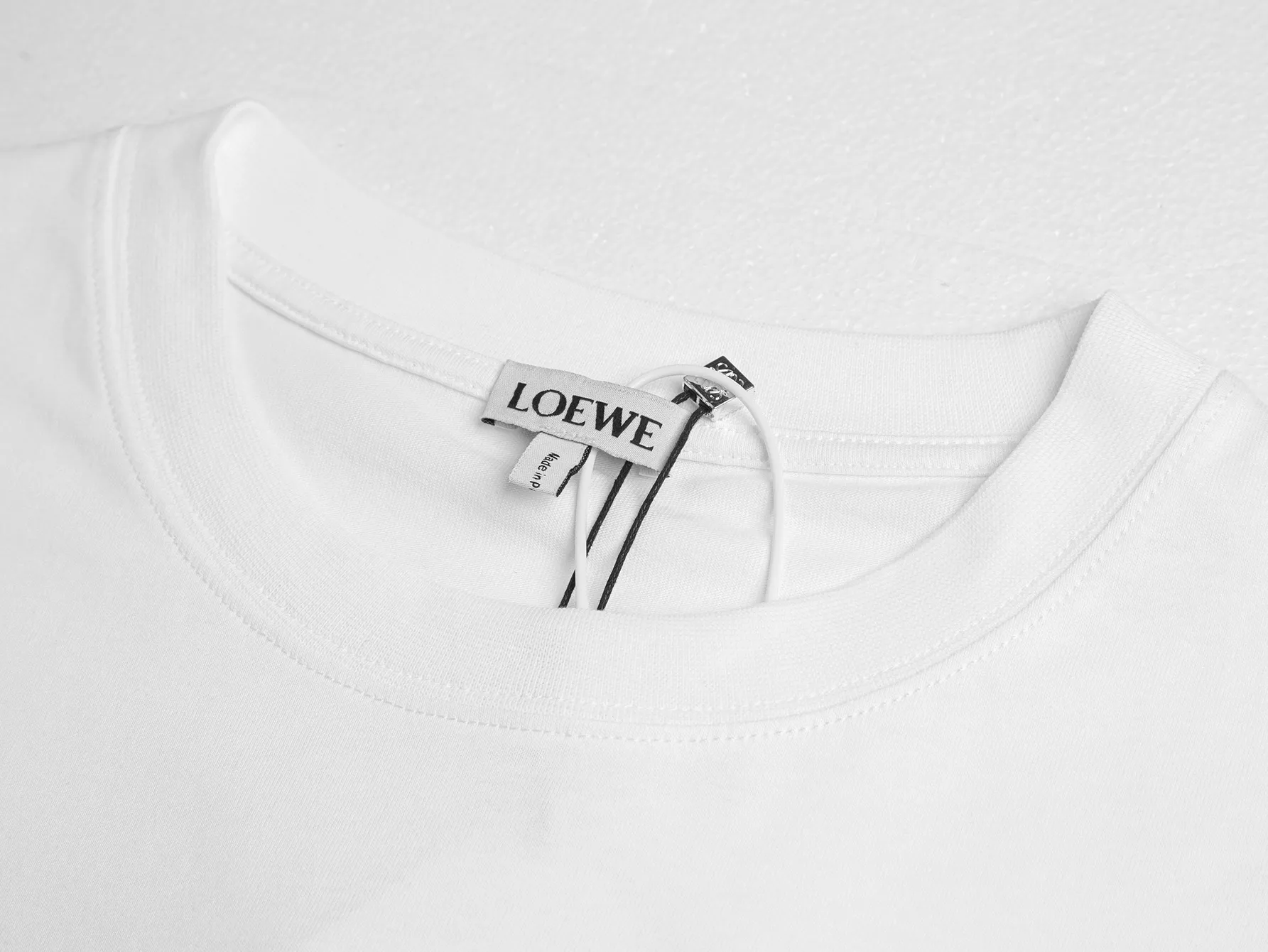 Anagram Embroidered Mercerized Cotton T-Shirt D14015666 — view 5