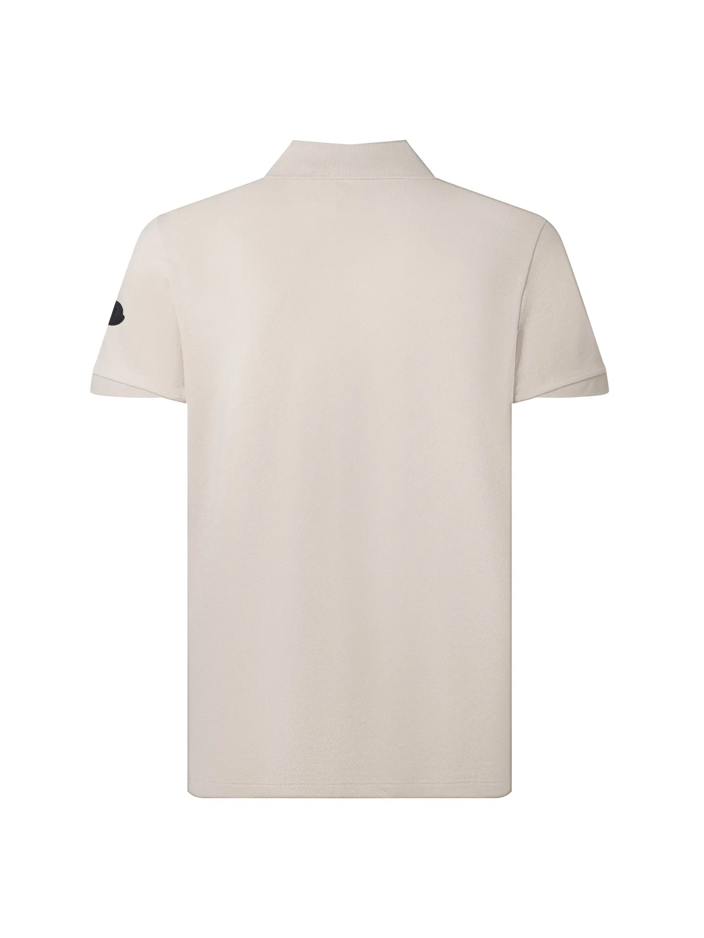 Moncler Black Logo Zip-Up Polo Shirt D14016173 — view 2