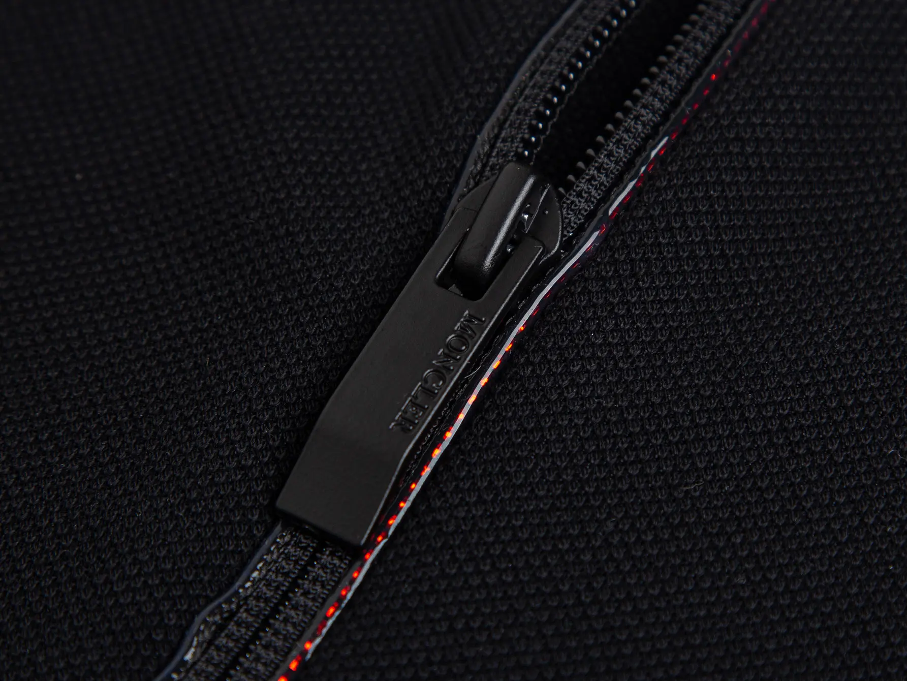 Black Logo-Patch Half-Zip Polo Shirt D14016172 — view 3