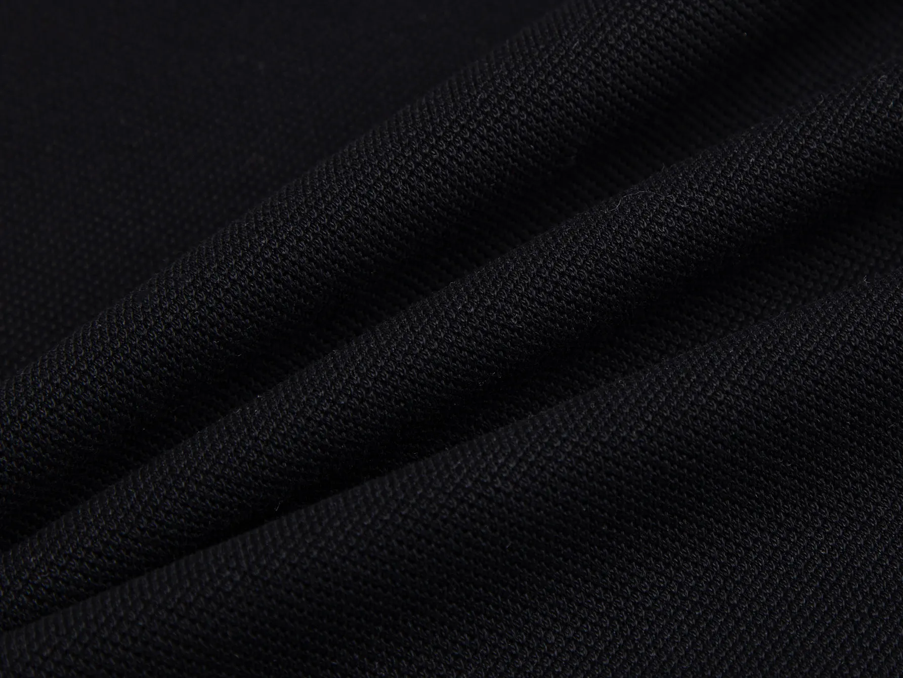 Black Logo-Patch Half-Zip Polo Shirt D14016172 — view 9