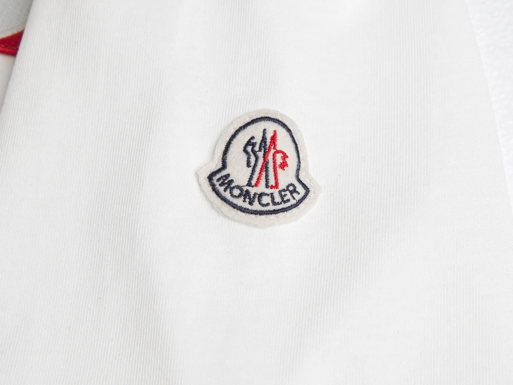 Double Logo Appliqué Cotton T-Shirt D14015663 — view 3