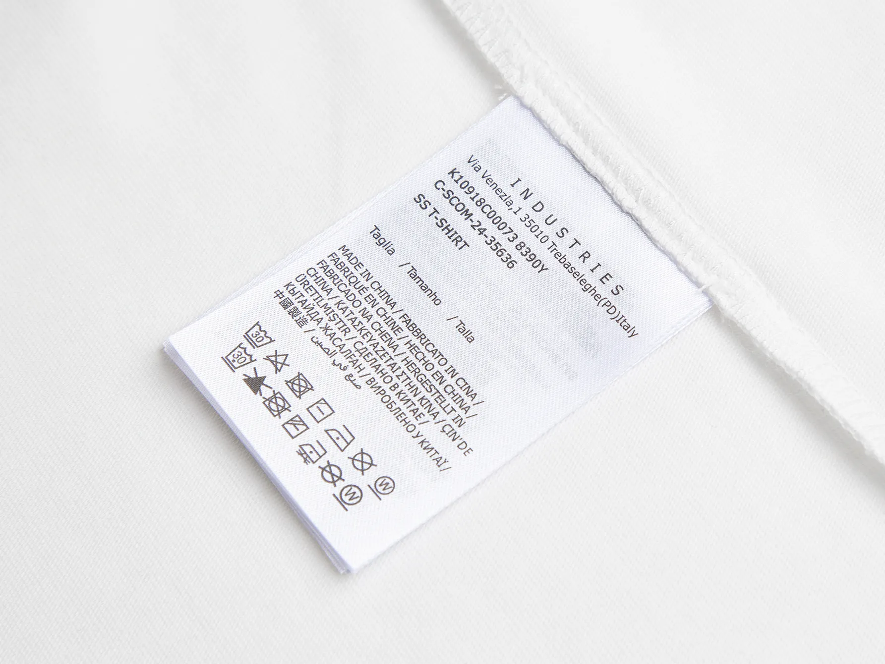 Double Logo Appliqué Cotton T-Shirt D14015663 — view 6