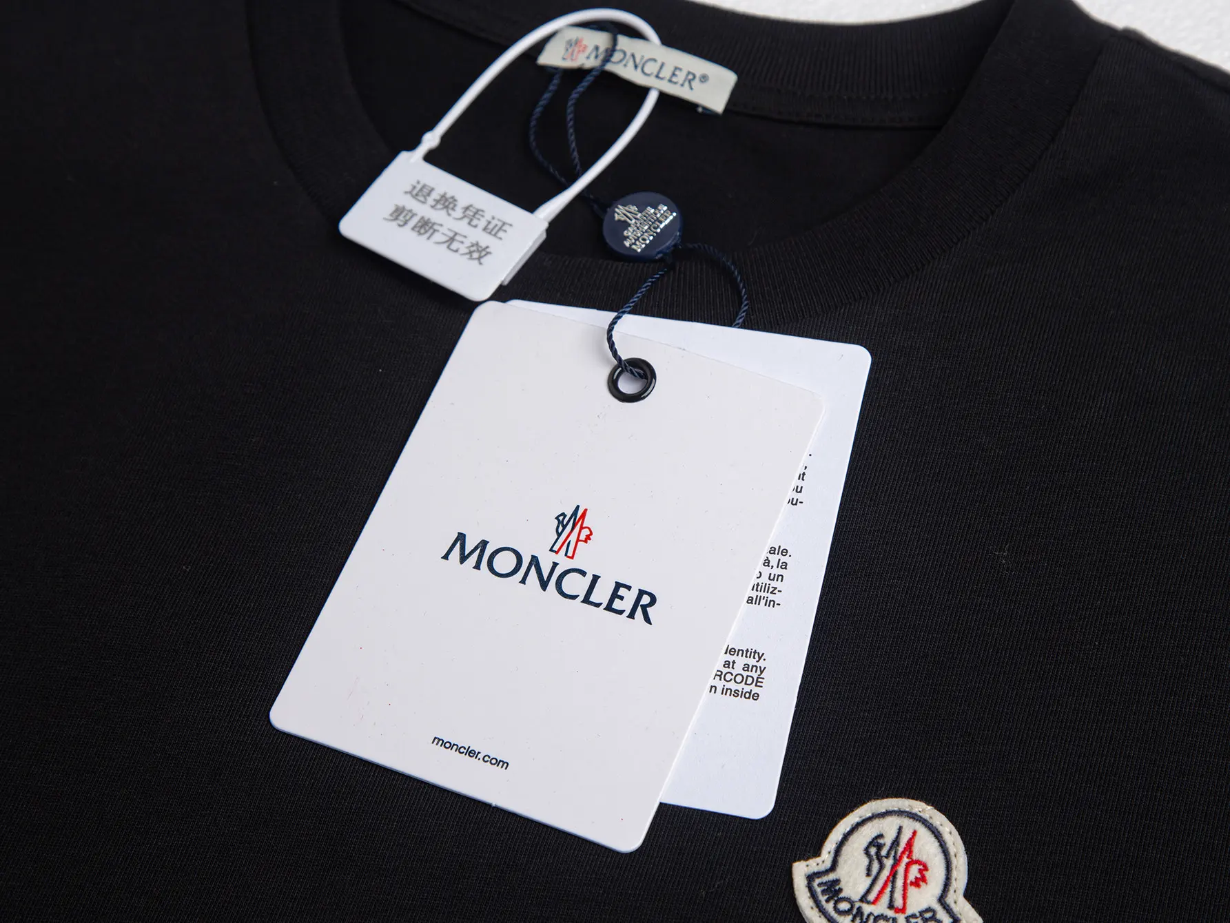 Logo-Appliqué Mercerized Cotton T-Shirt D14015672 — view 4