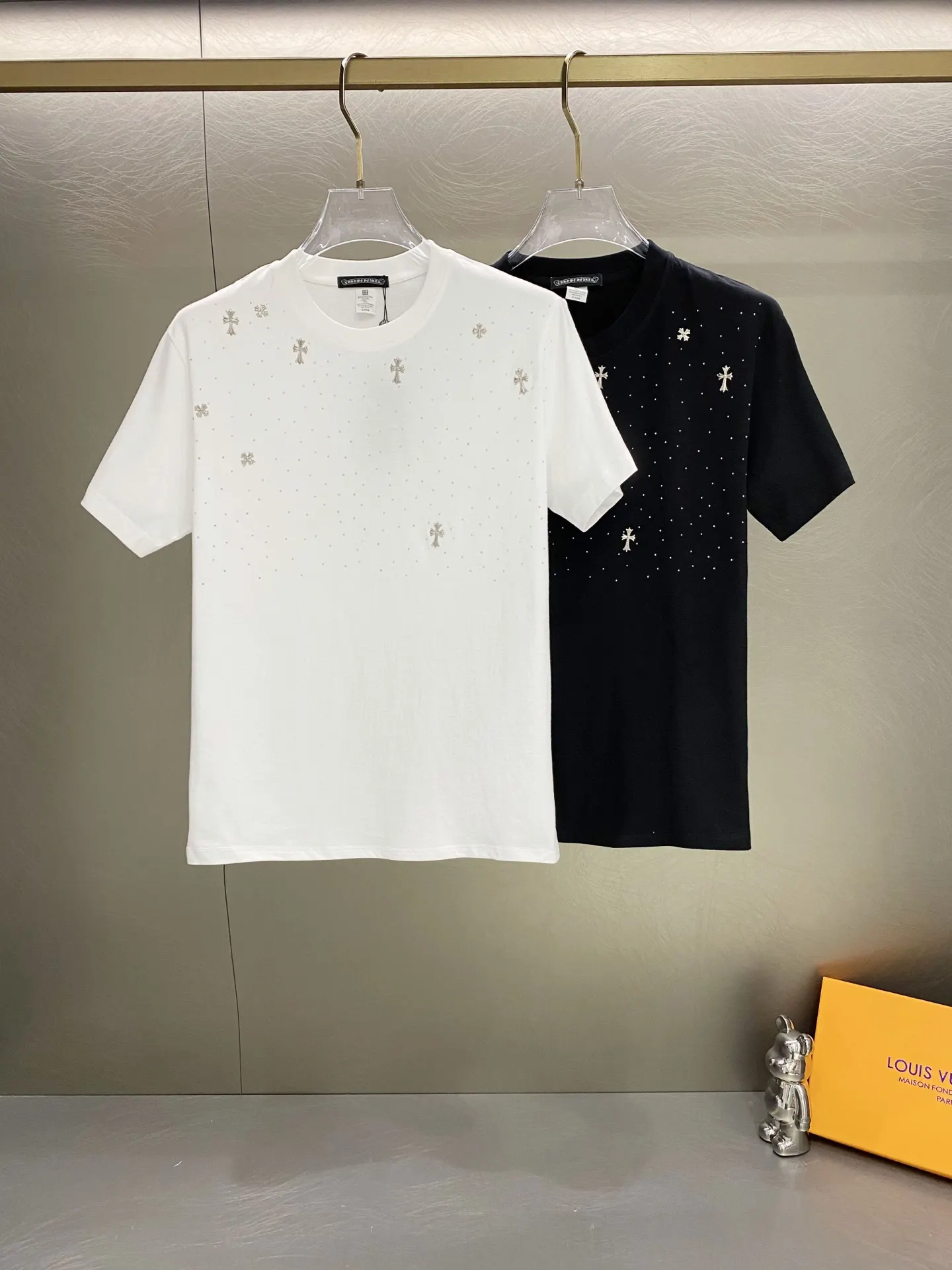 Crystal-Embellished Cotton T-Shirt D14019611