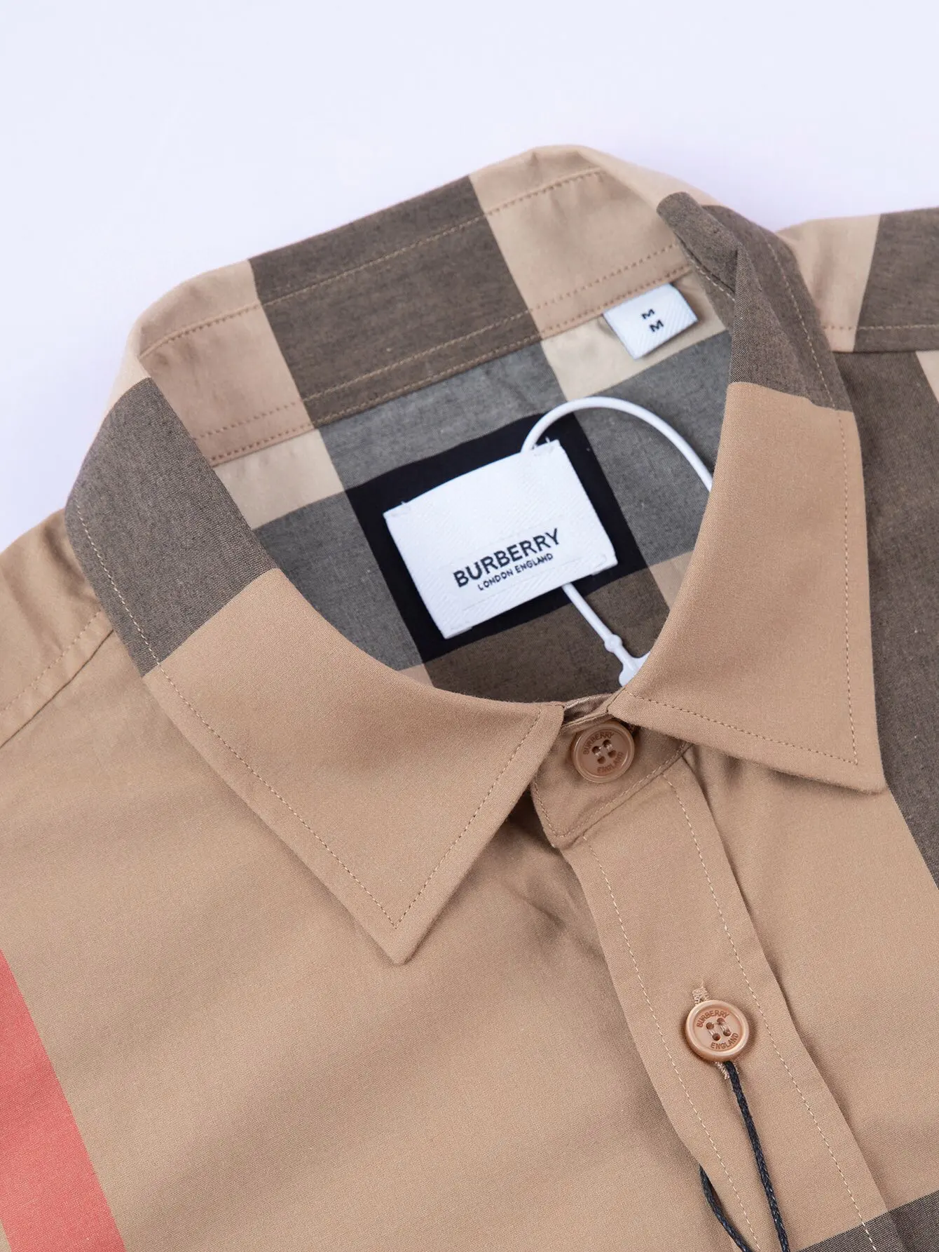 Giant Check Short-Sleeve Shirt D14016369 — view 3