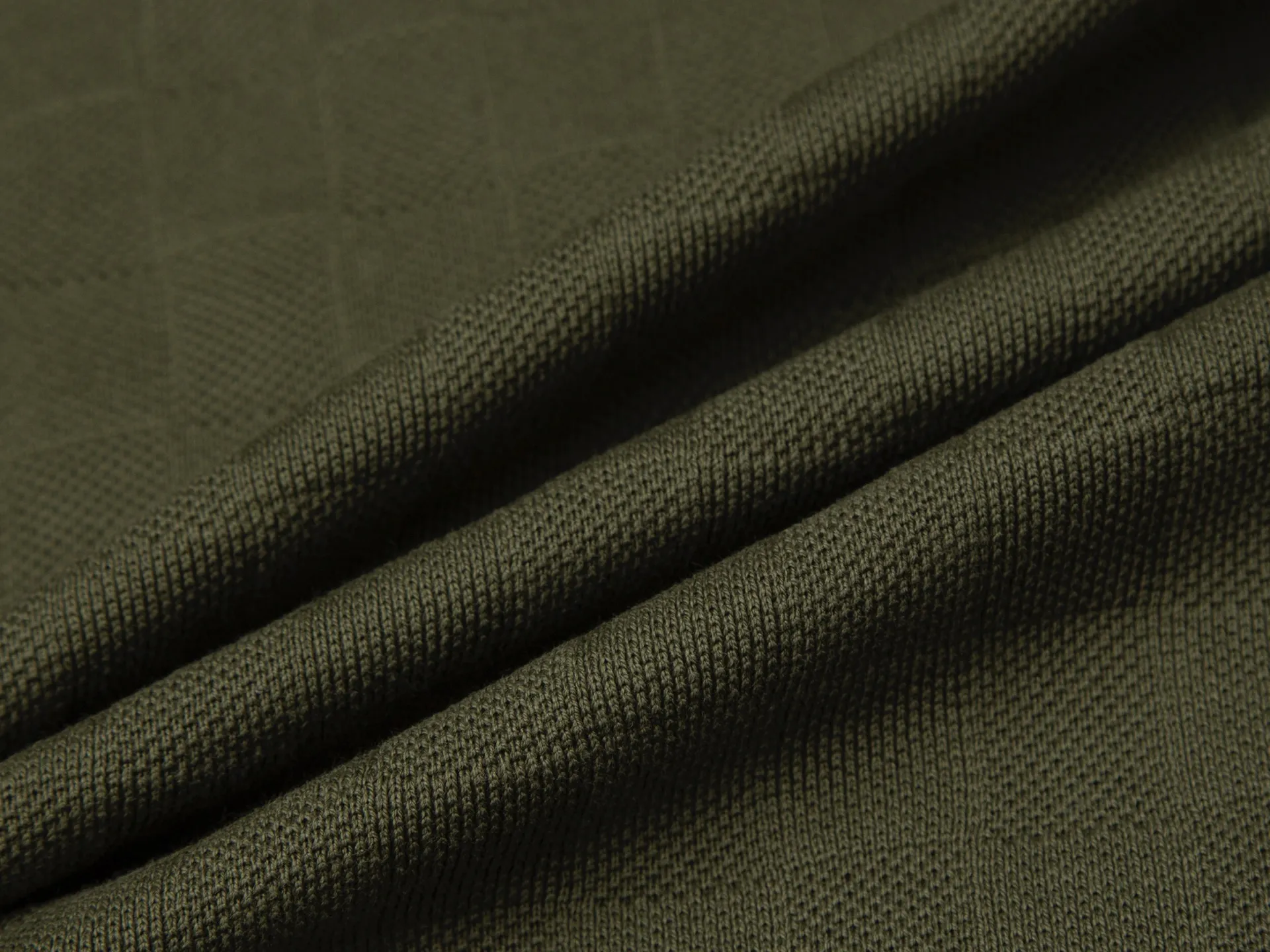 Damier Embroidered Polo Shirt with Pearl Buttons D14016338 — view 10