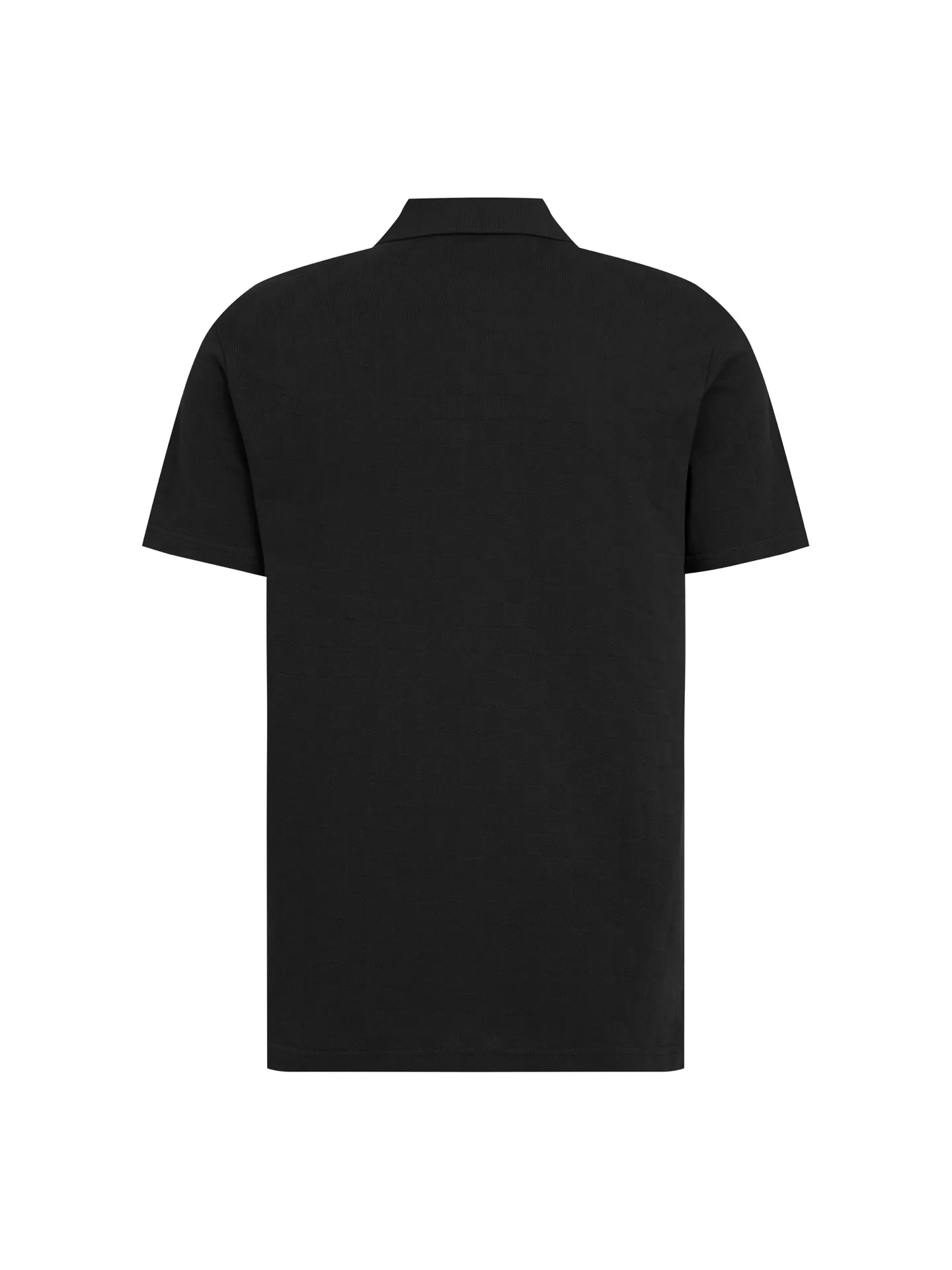 Damier Embroidered Cotton Polo Shirt D14016339 — view 2