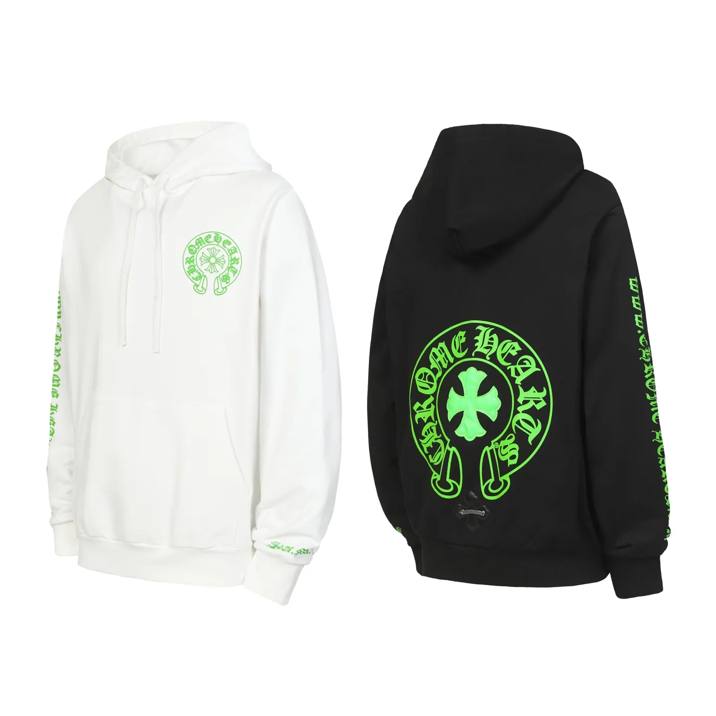 Horseshoe Logo Print Cotton Hoodie D14513982