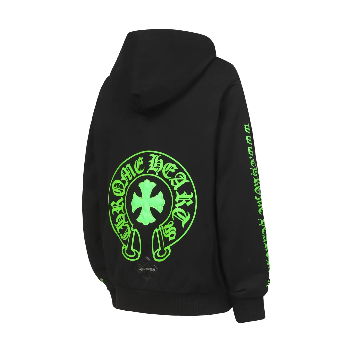 Horseshoe Logo Print Cotton Hoodie D14513982 — view 7