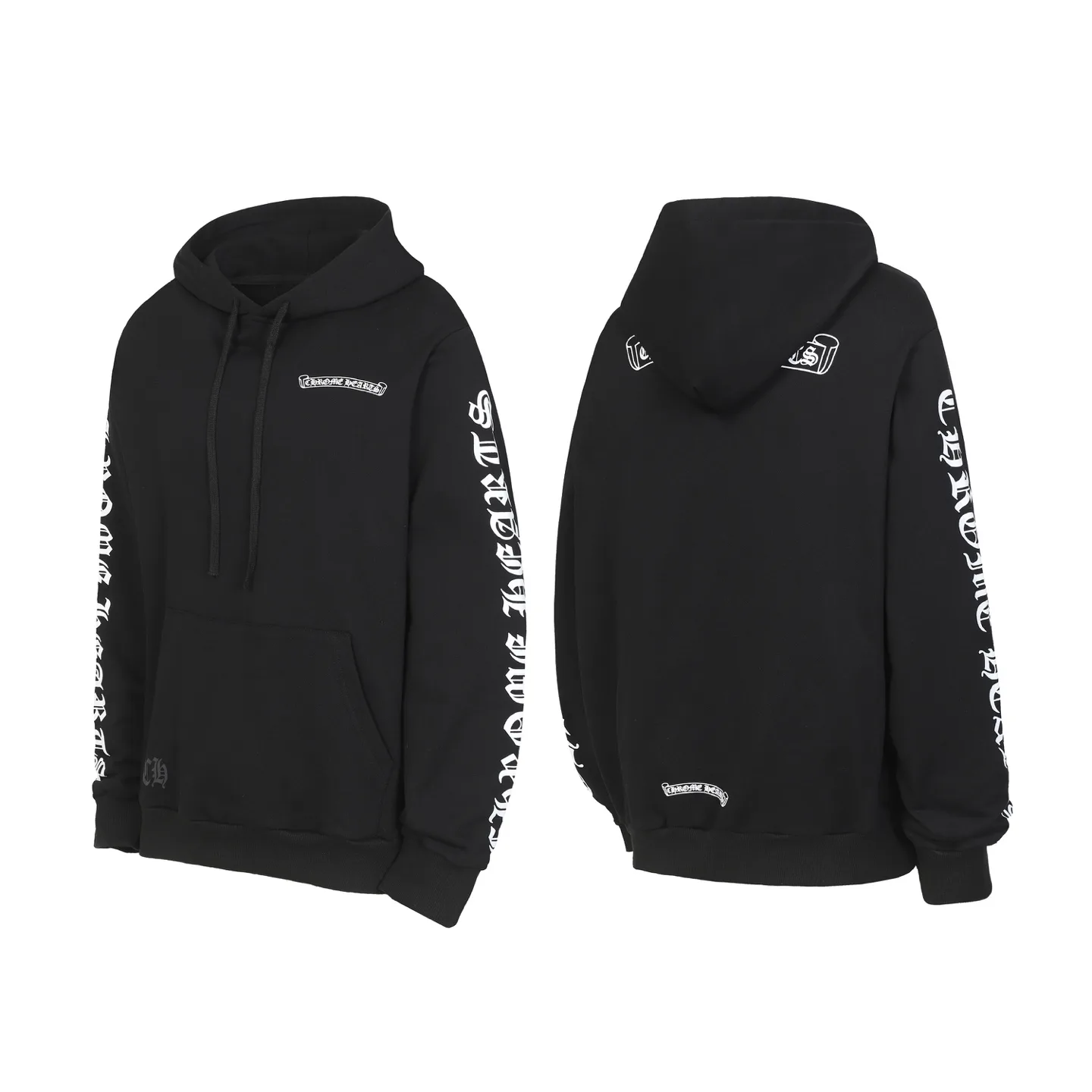 Logo-Print Cotton-Blend Jersey Hoodie D14514002