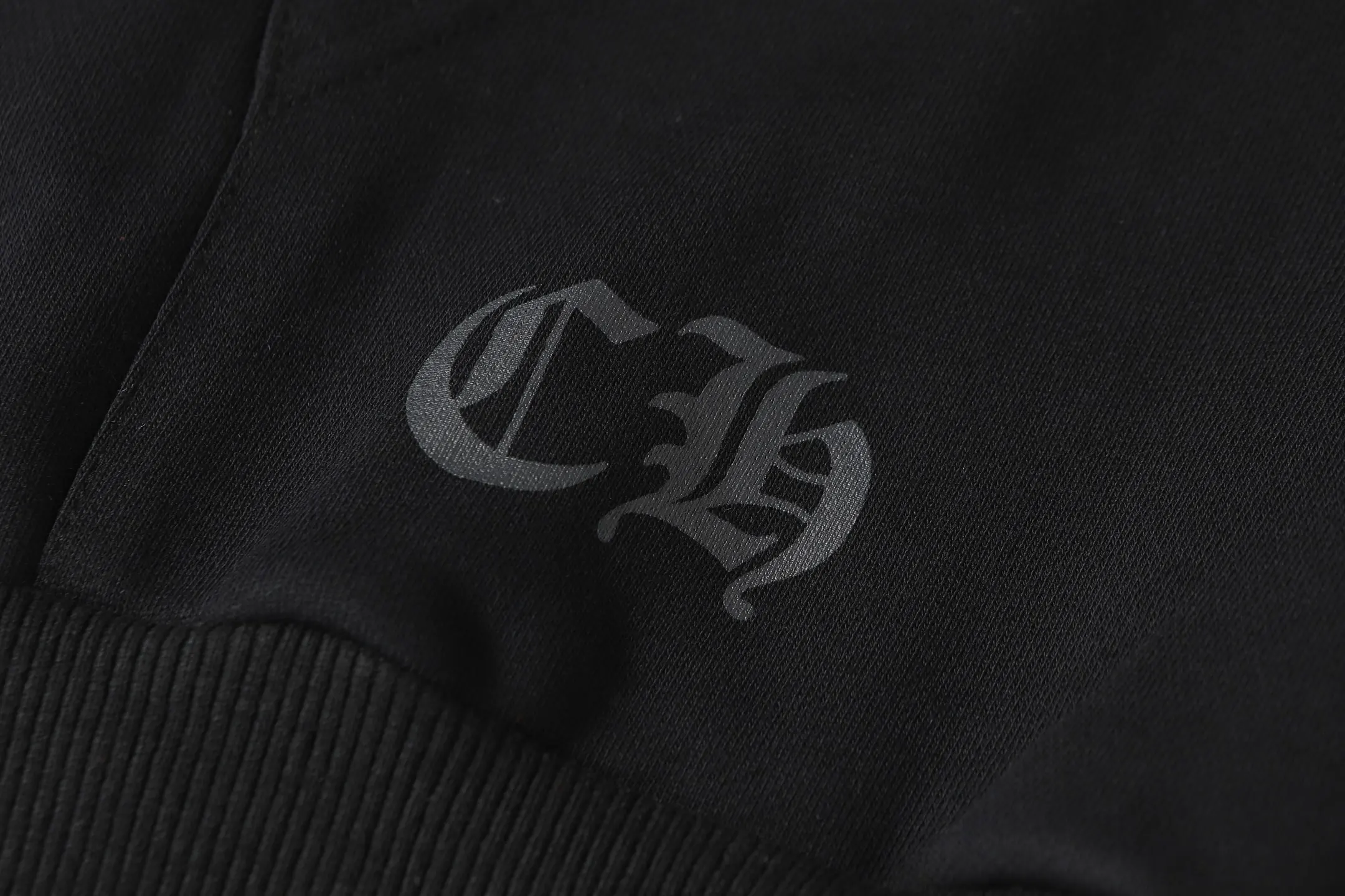 Logo-Print Cotton-Blend Jersey Hoodie D14514002 — view 9