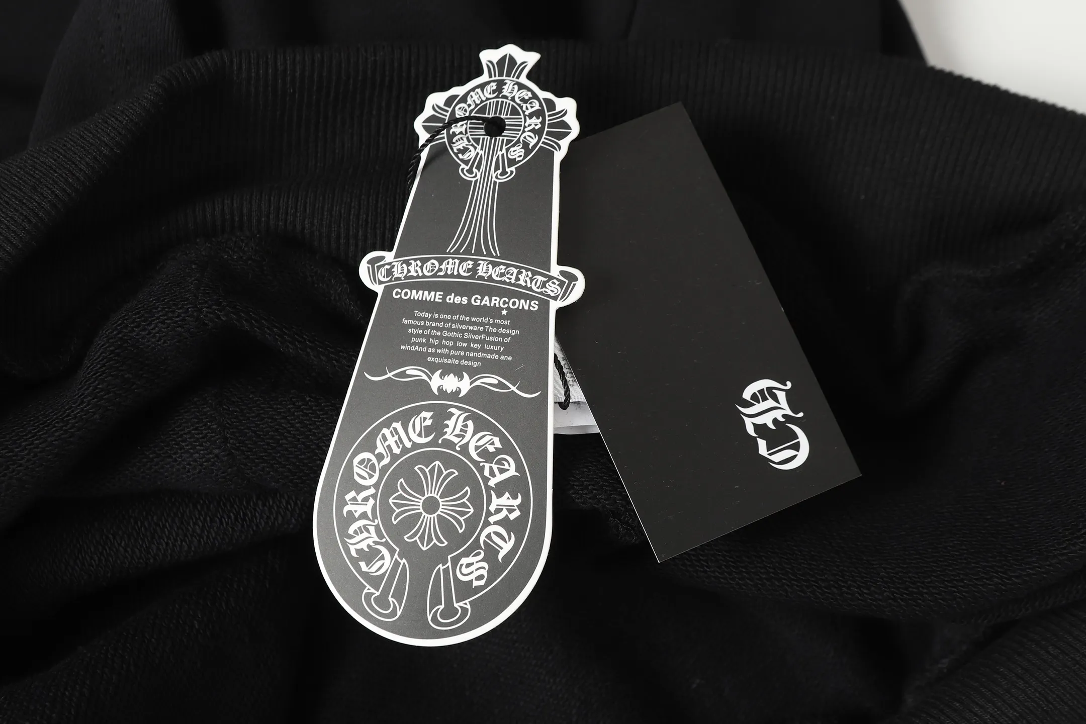Logo-Print Cotton-Blend Jersey Hoodie D14514002 — view 11