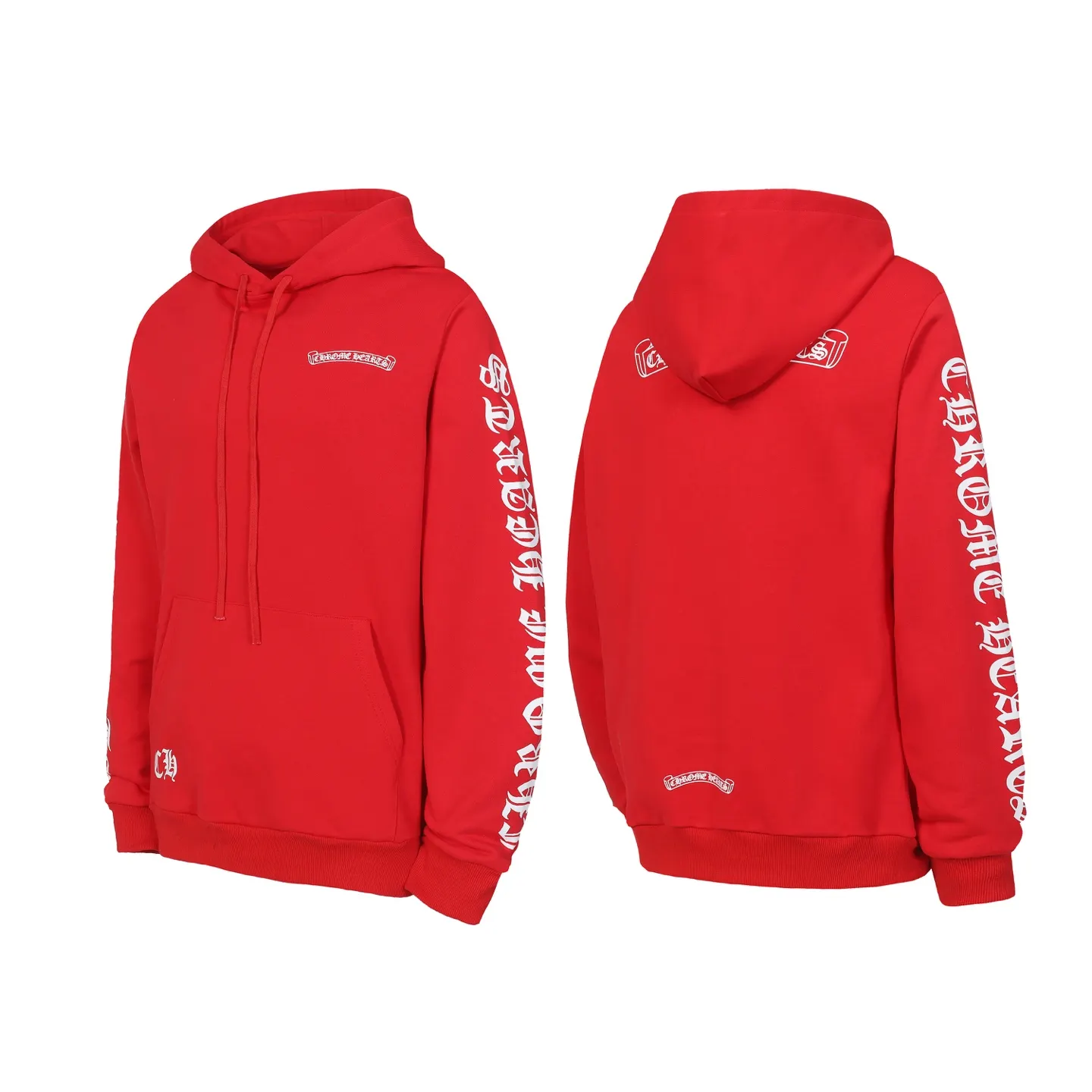 Logo Print Cotton-Blend Hoodie D14514001