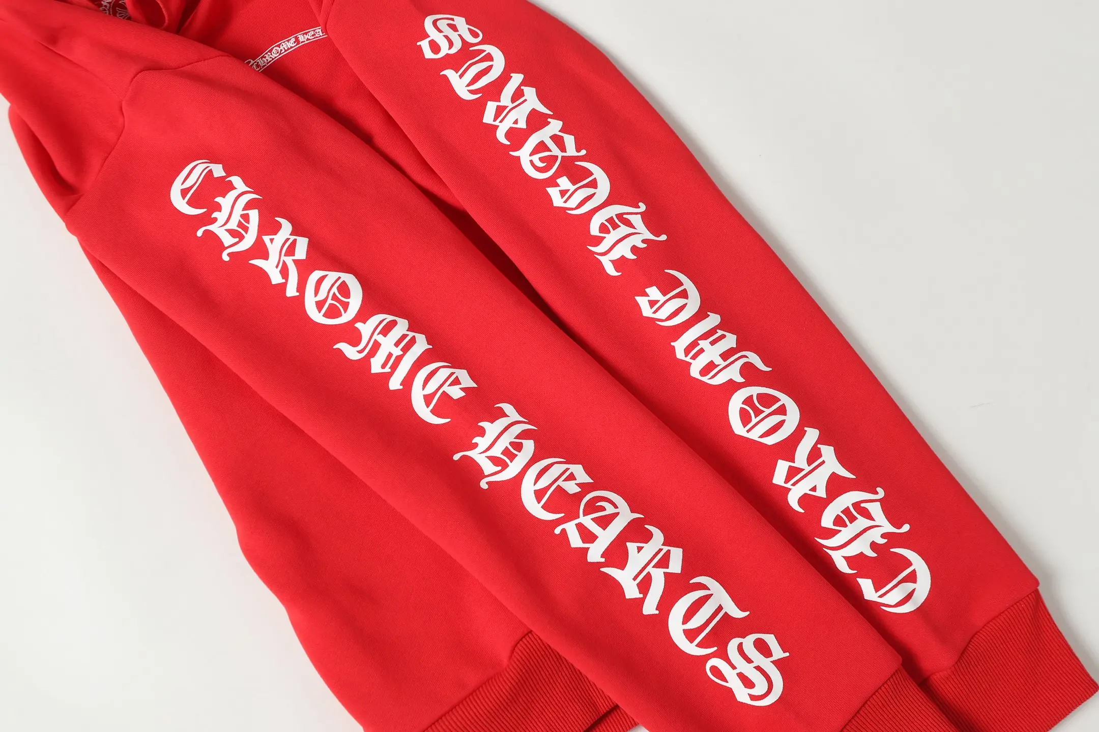 Logo Print Cotton-Blend Hoodie D14514001 — view 13