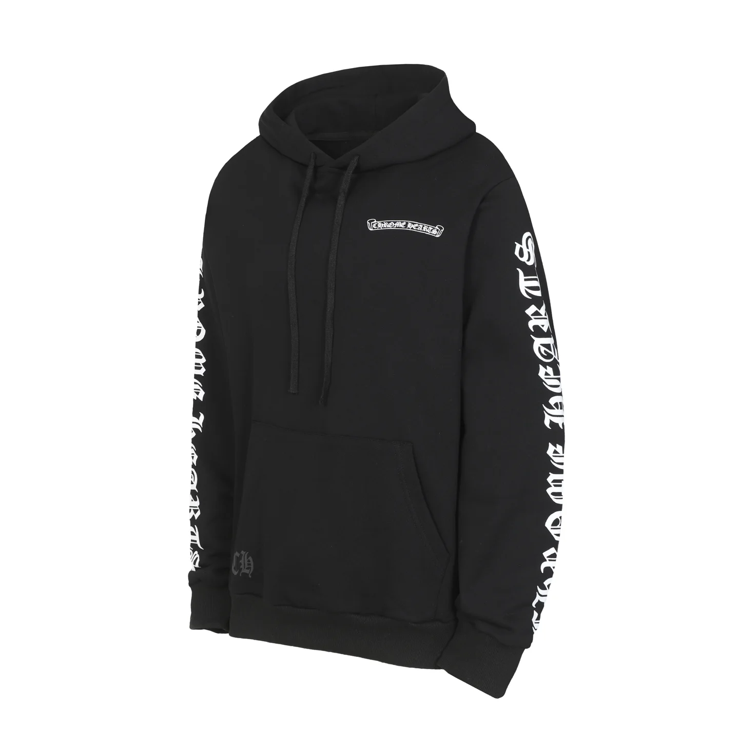 Logo-Print Cotton-Blend Jersey Hoodie D14514003 — view 4