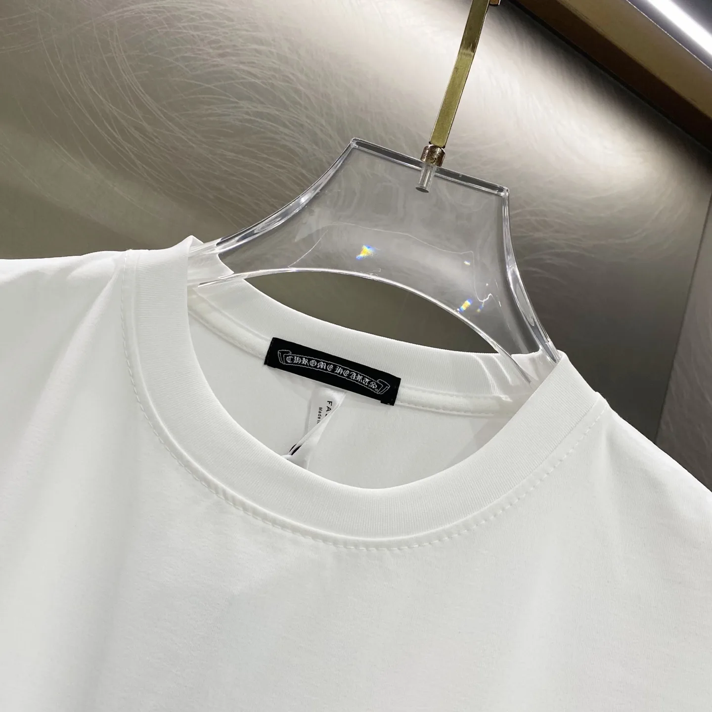 Embroidered Cross Logo Cotton T-Shirt D14519606 — view 8
