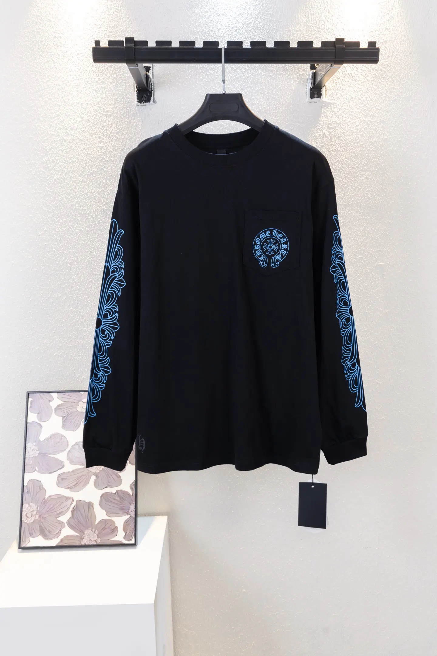 Logo Print Cotton Long-Sleeve T-Shirt D14512666