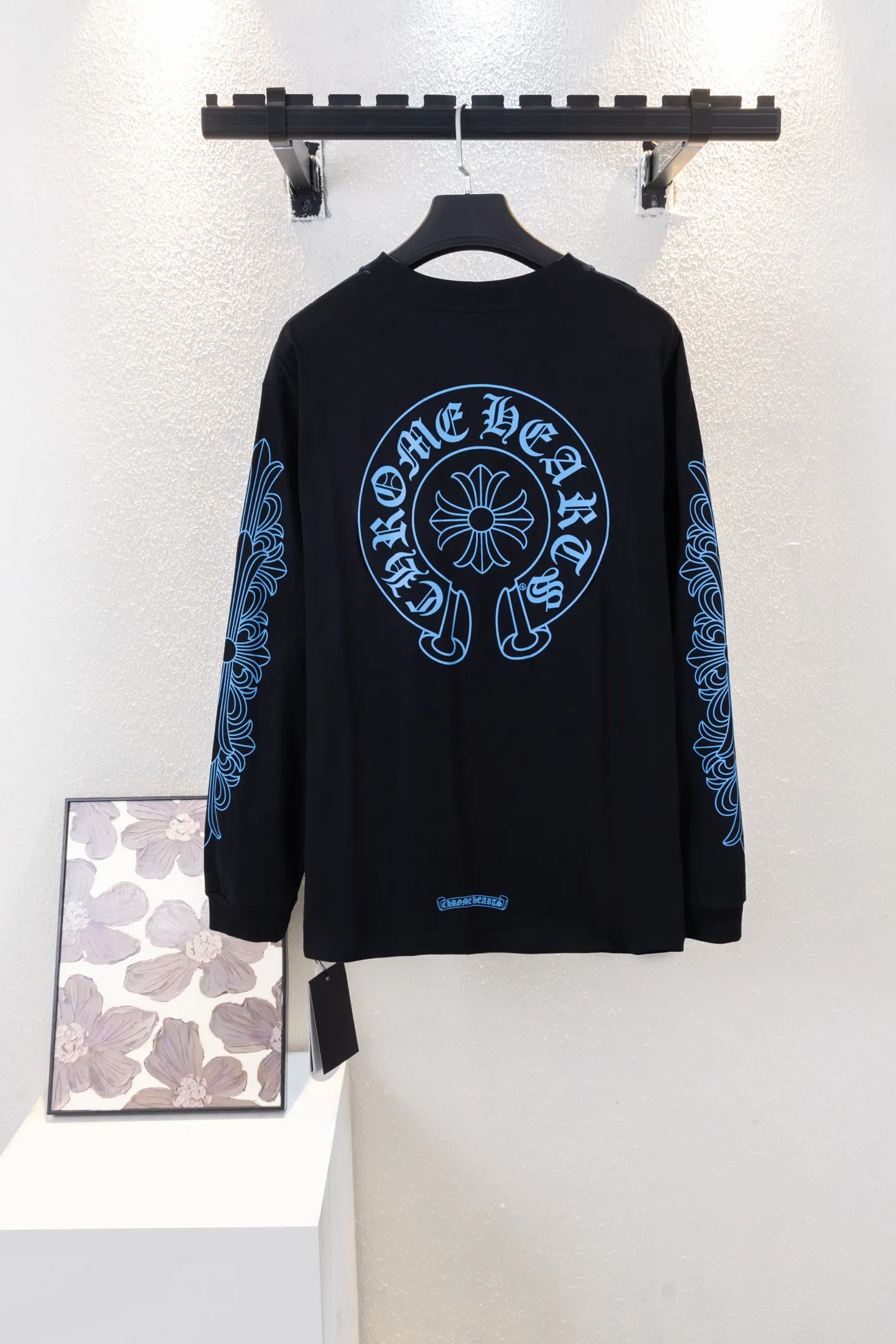 Logo Print Cotton Long-Sleeve T-Shirt D14512666 — view 2