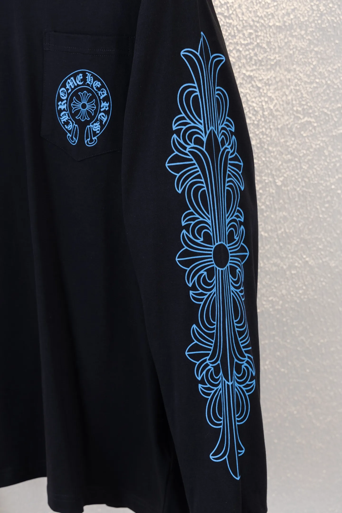 Logo Print Cotton Long-Sleeve T-Shirt D14512666 — view 6