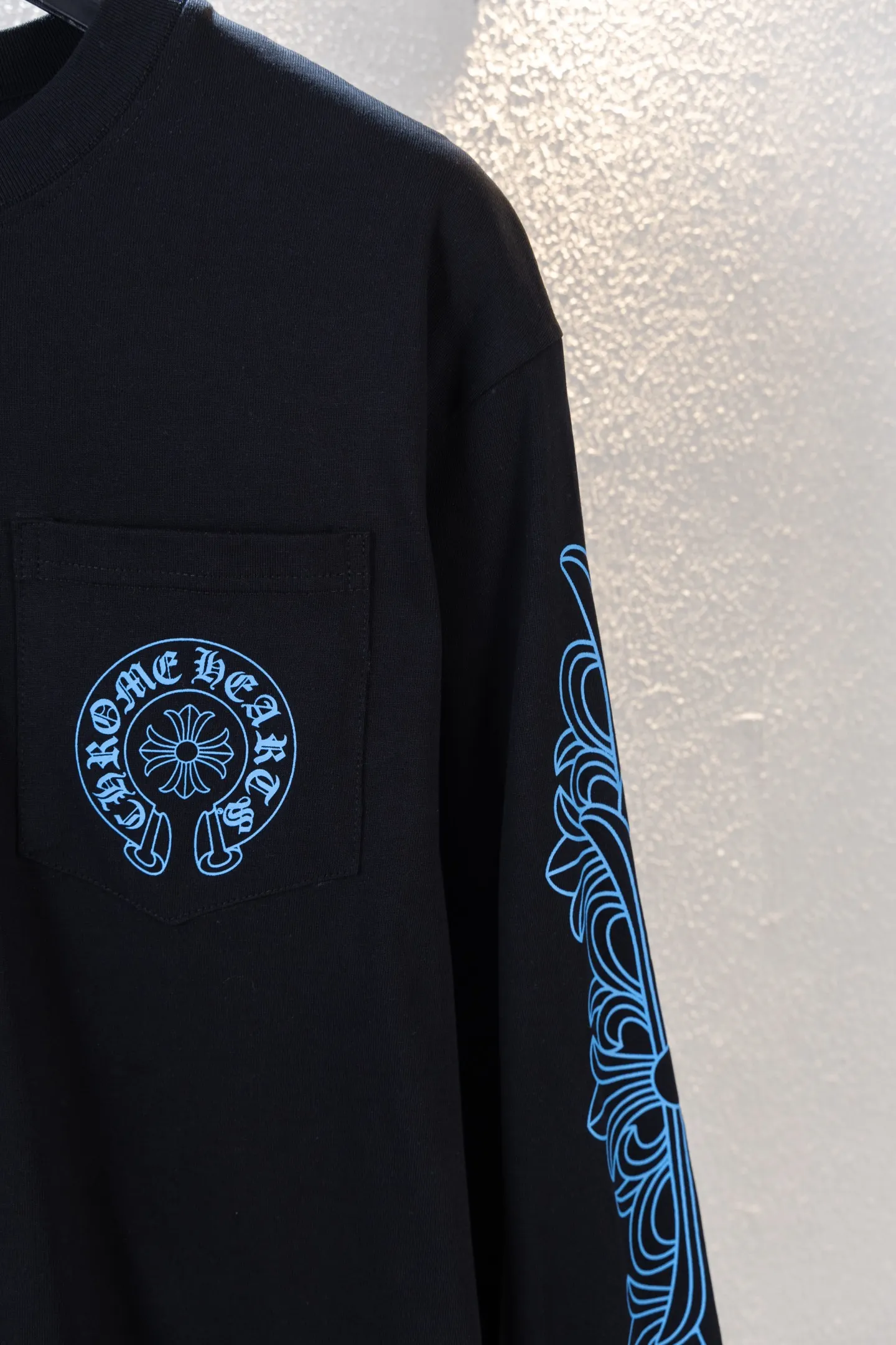 Logo Print Cotton Long-Sleeve T-Shirt D14512666 — view 7